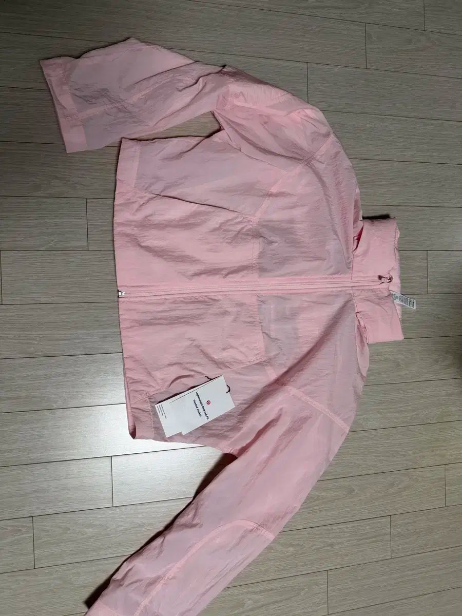 ルールレモン ライトウェイト リラックスフィット ピンク ジャケット s