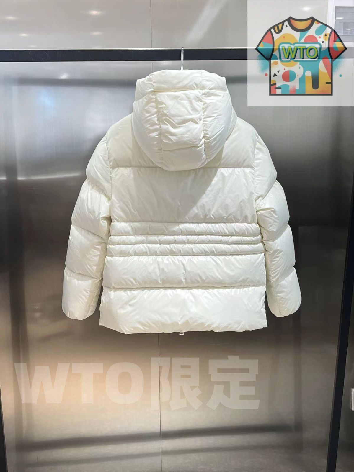 白い女性用短いダウンジャケット｜WTO通販｜