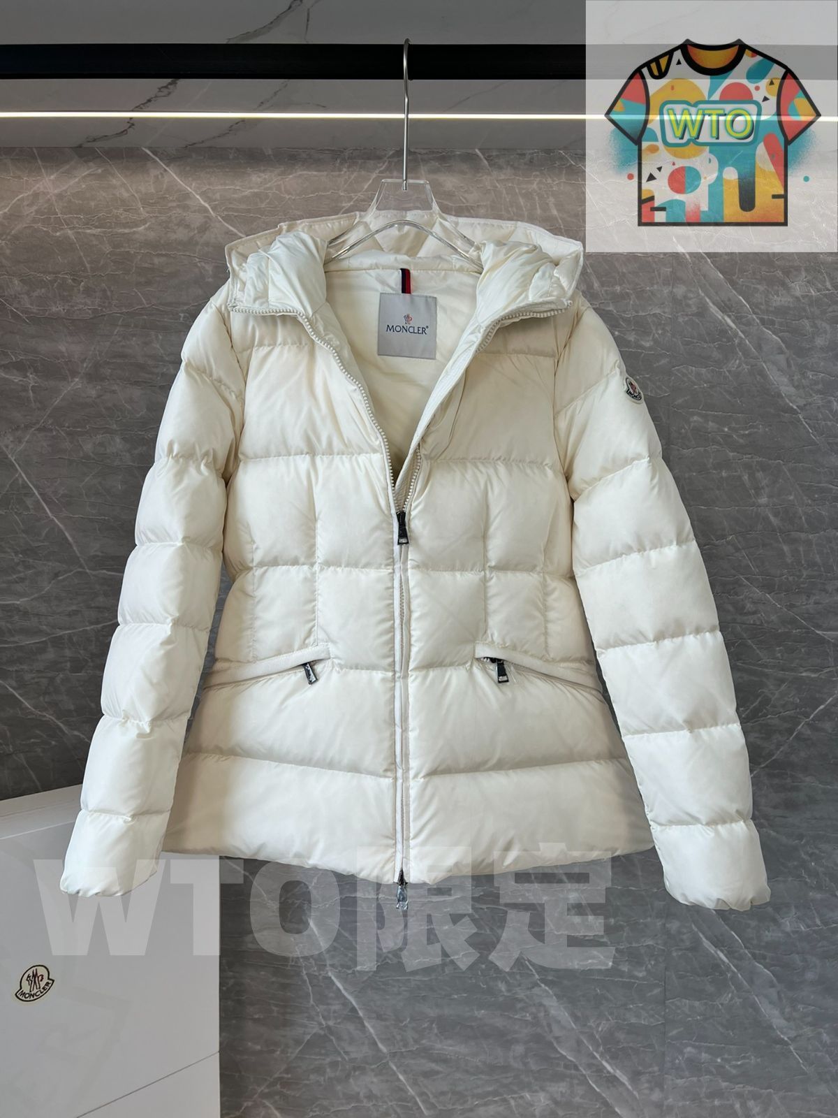 MONCLERモンクレール ミルクホワイト avoceショートレディース|WTO通販| -WTO輸入-MHG44