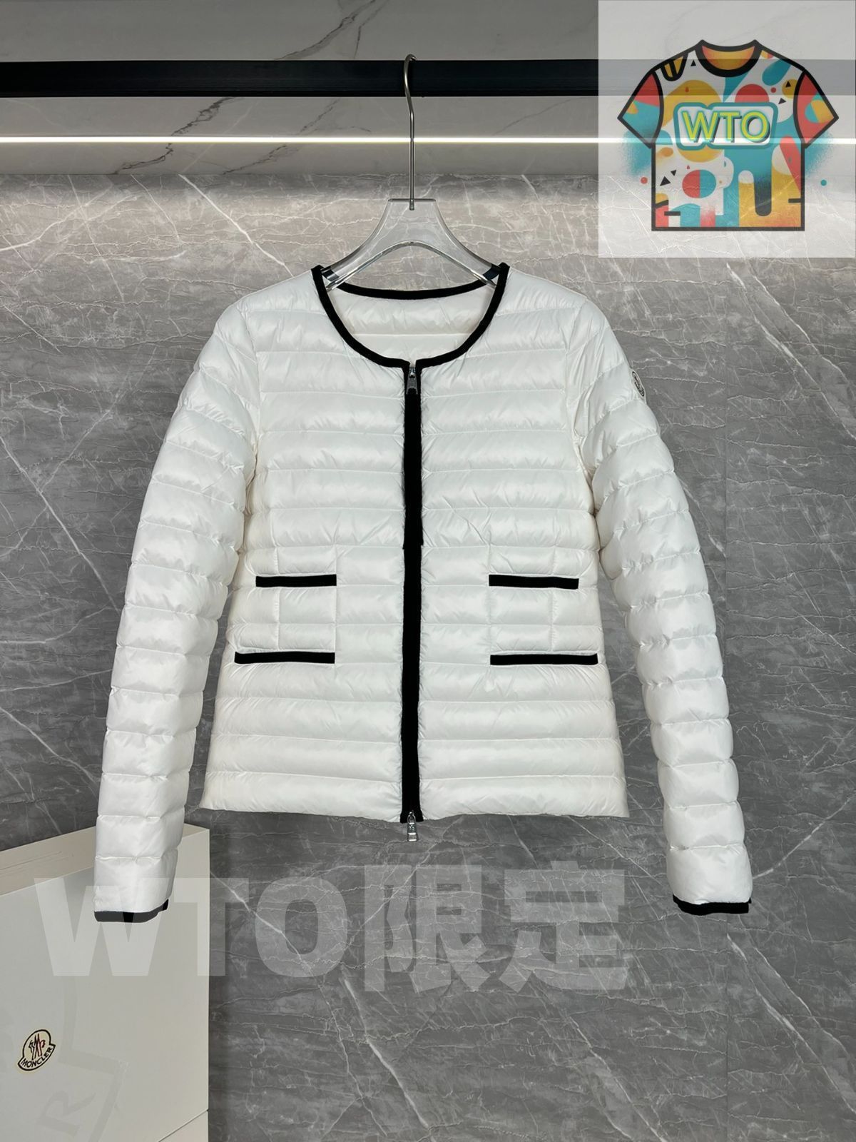 MONCLERモンクレール レディース 短い肩パッド ラウンドネック|WTO通販| -WTO輸入-XLM49