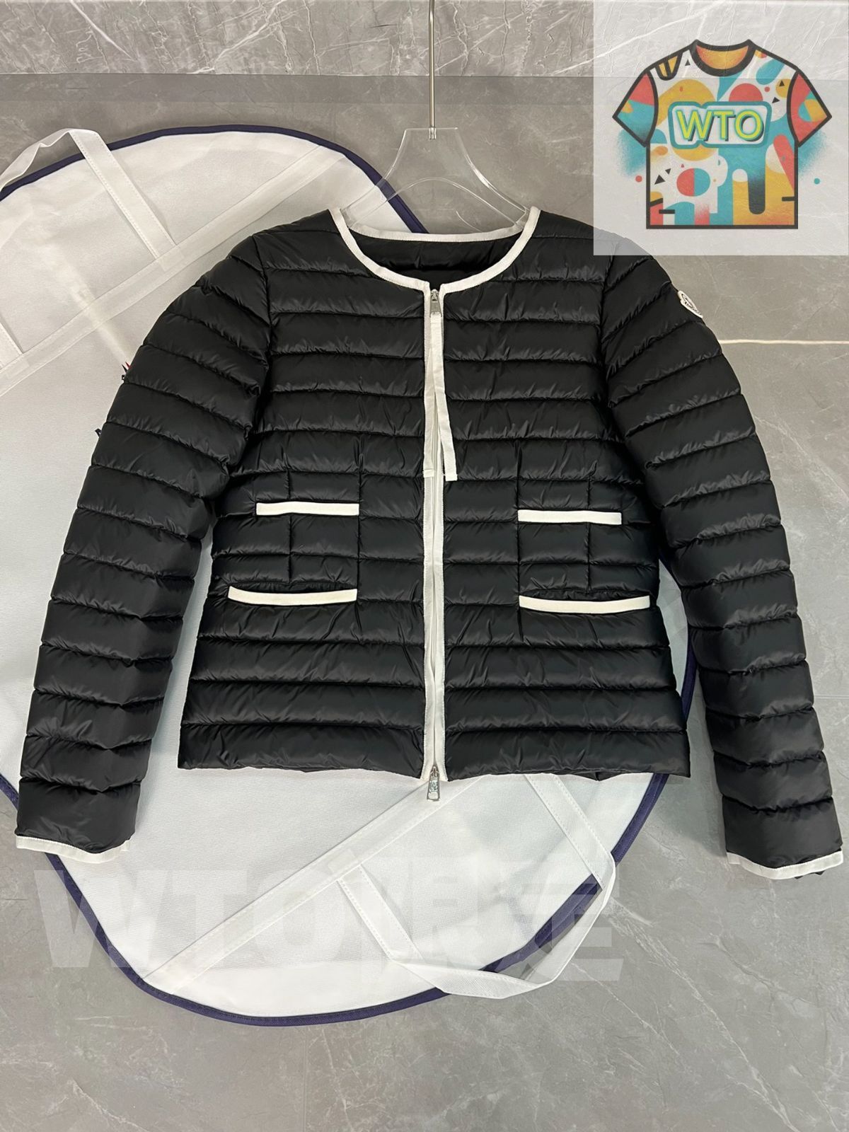 MONCLERモンクレール レディース 短い肩パッド ラウンドネック|WTO通販| -WTO輸入-ERI34