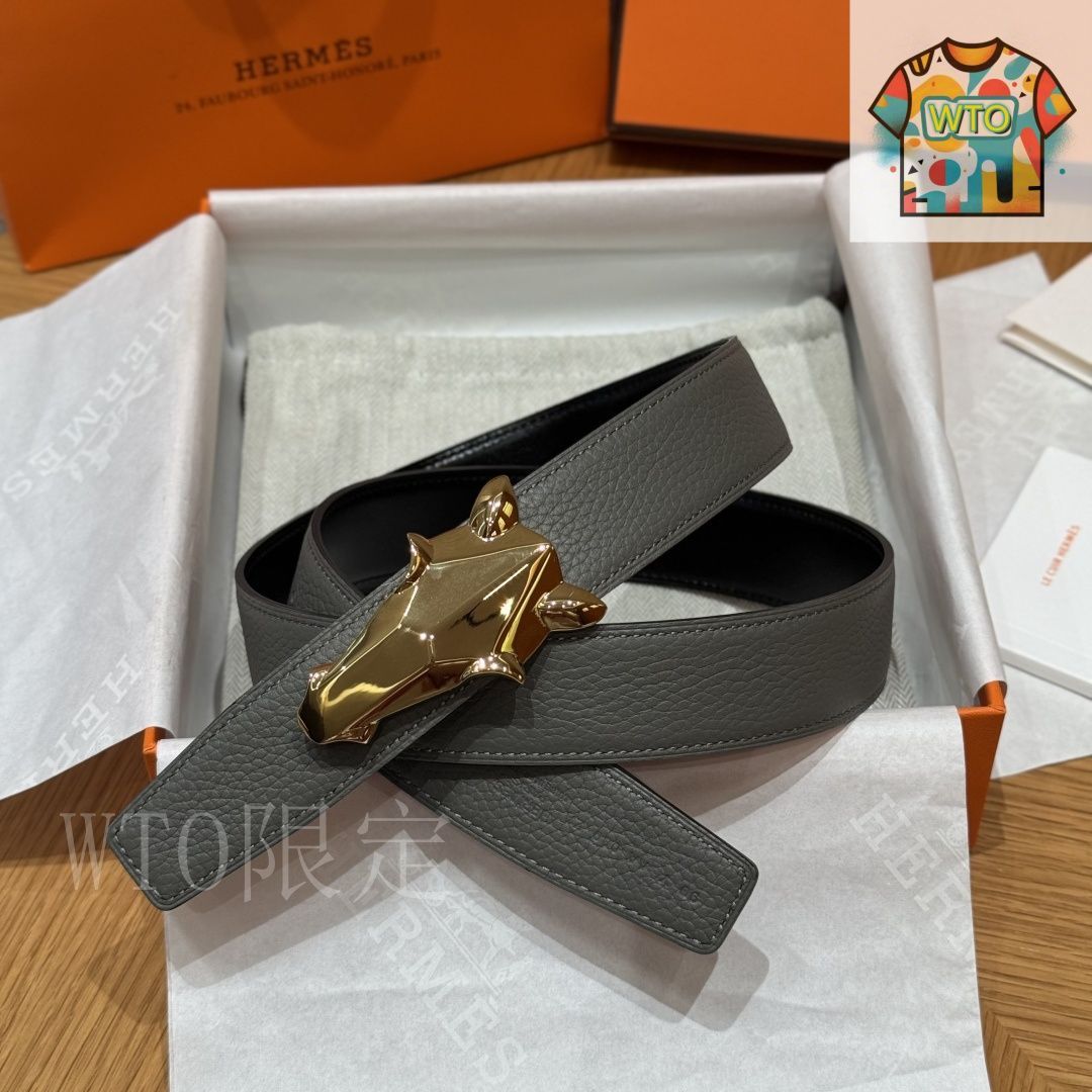 WTO通販 Herm s エルメス Yachting バックル ダブルフェイスベルト-WTO輸入-HVK10