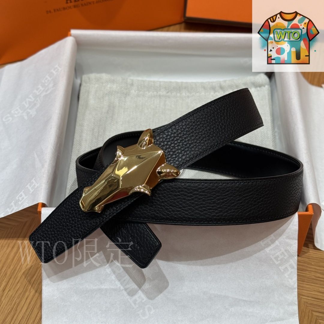 WTO通販 Herm s エルメス Yachting バックル ダブルフェイスベルト-WTO輸入-ZMB81