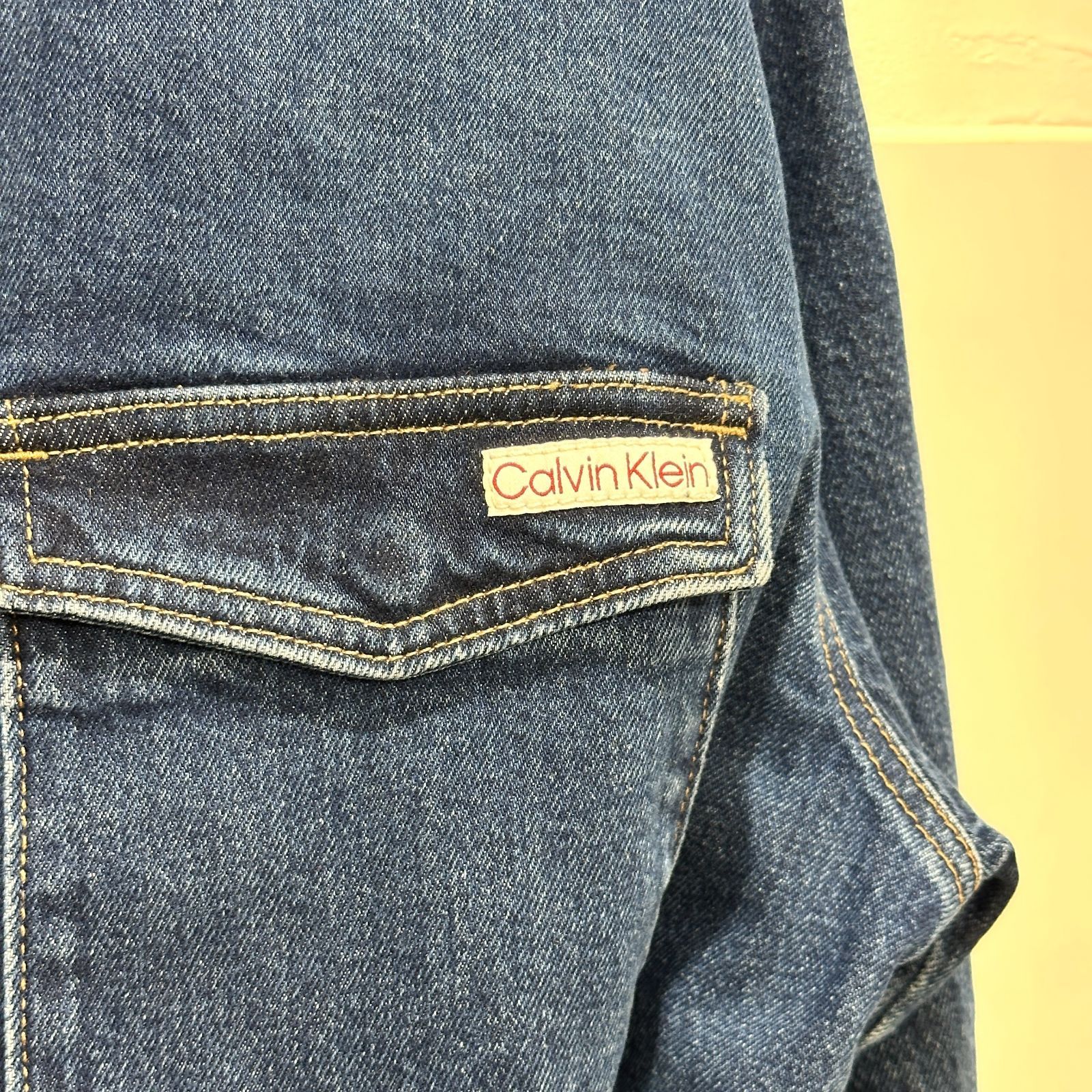 Calvin Klein カルバンクライン デニム ワンピース レディース M Lサイズ