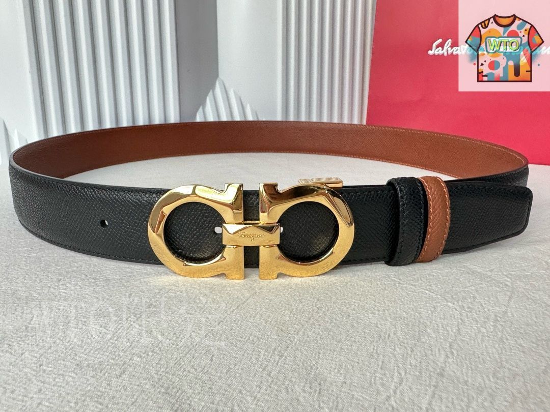 WTO通販 Salvatore Ferragamo サルヴァトーレ フェラガモ メンズベルト-WTO輸入-YPZ35