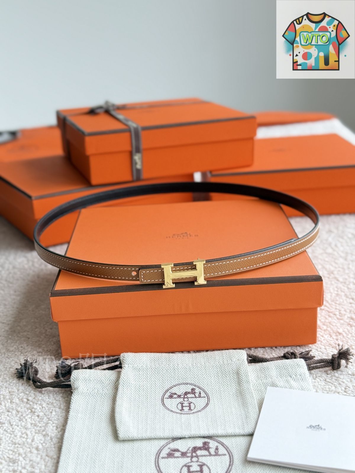 WTO通販 Herm s エルメス Mini 5382 レディースベルト-WTO輸入-EZL56