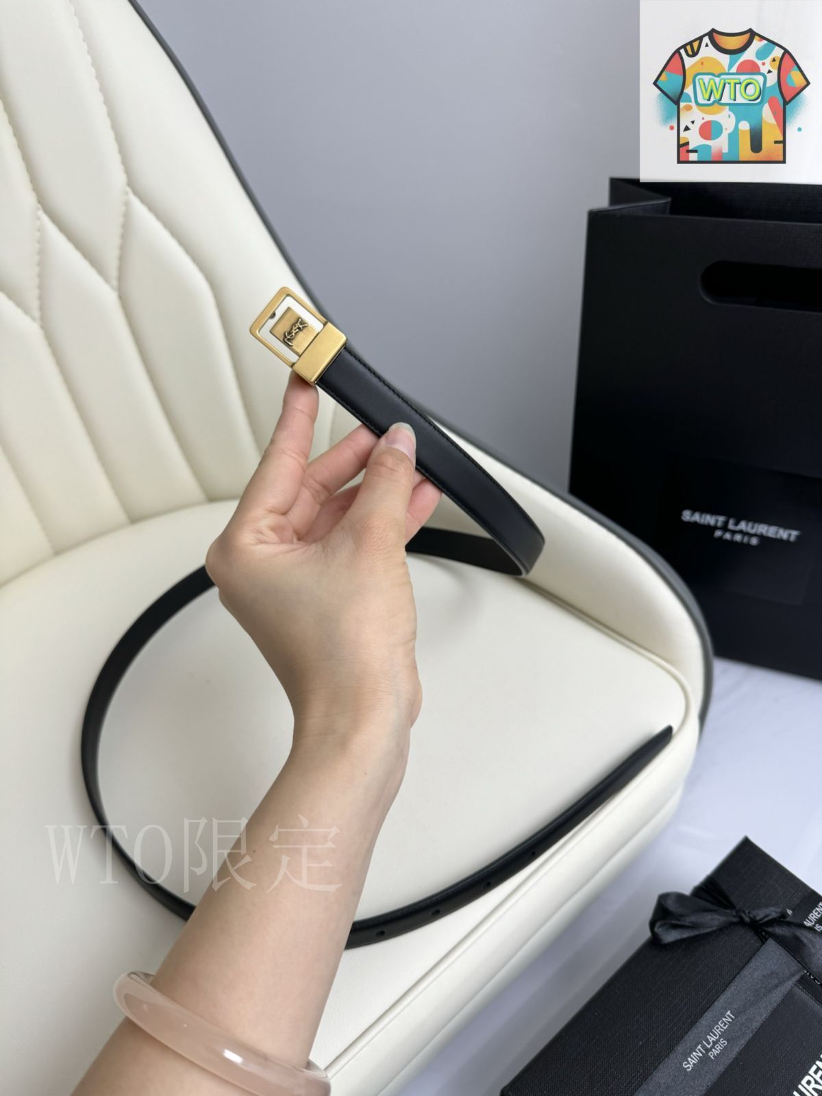  WTO通販 Saint Laurent サンローラン レディースベルト-WTO輸入-PKC 63 ベルト 小物