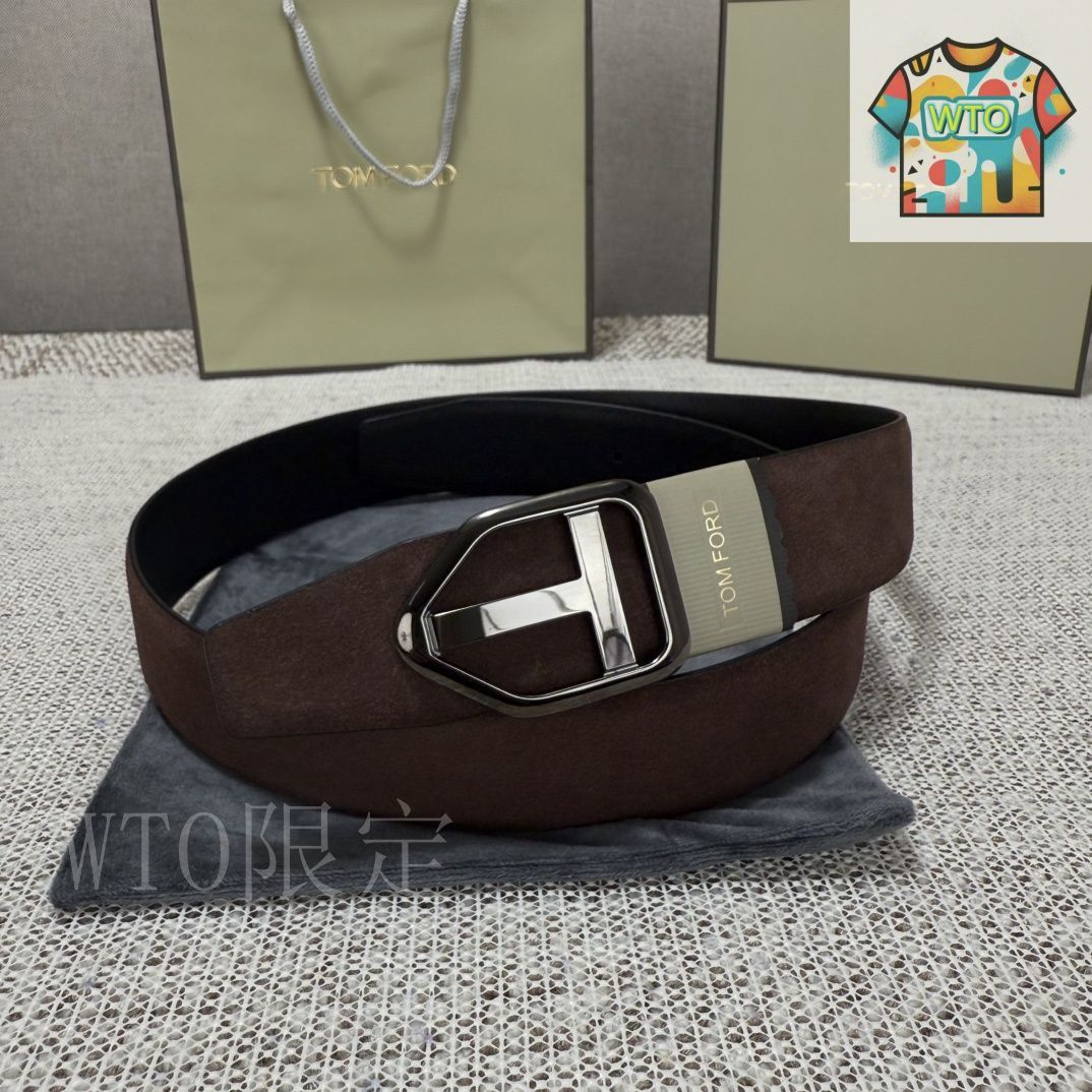 WTO通販 Tom Ford トムフォード ダブルフェイスベルト-WTO輸入-NHQ46