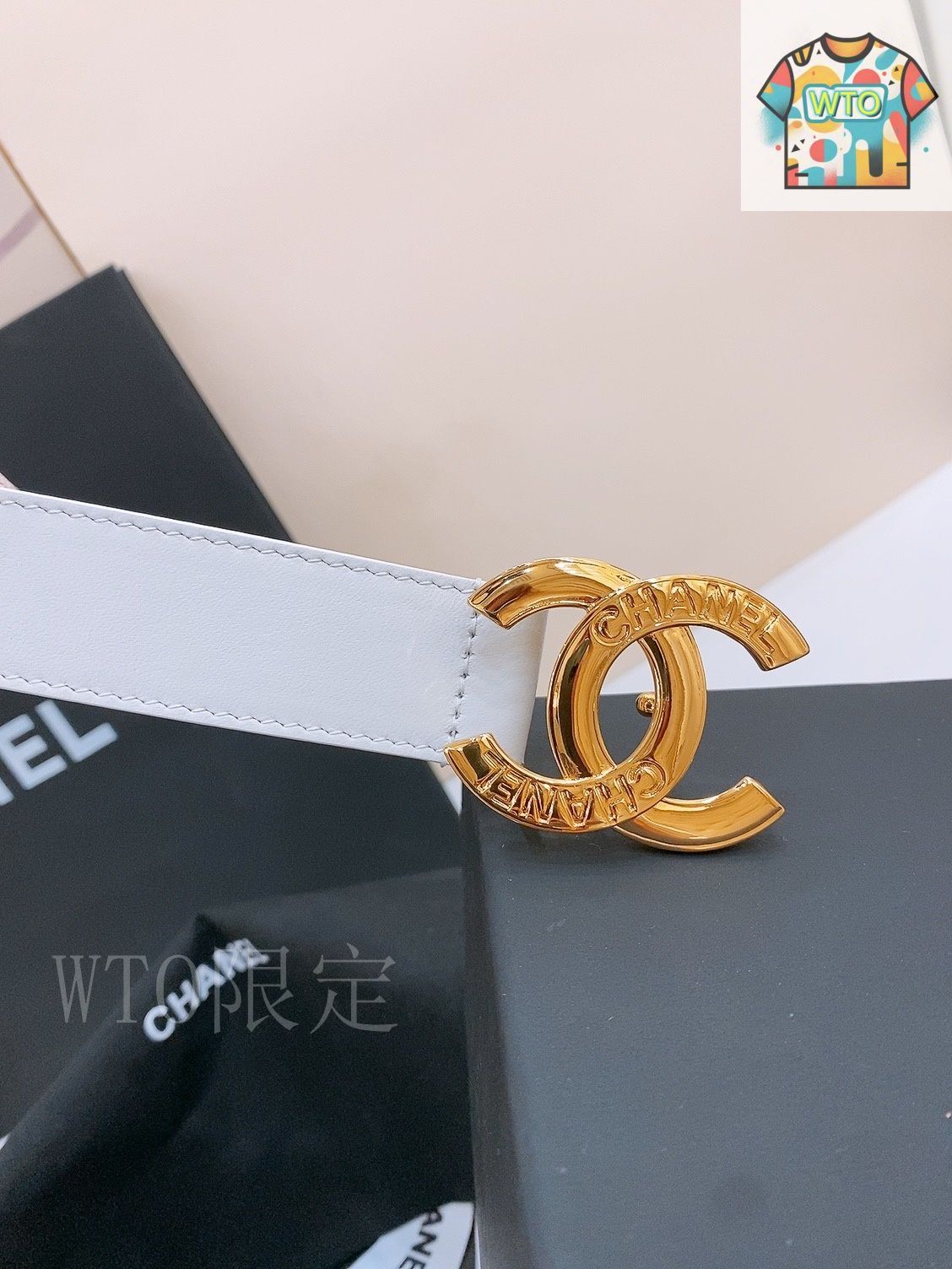 シャネル クラシックベルト-WTO輸入-THQ07