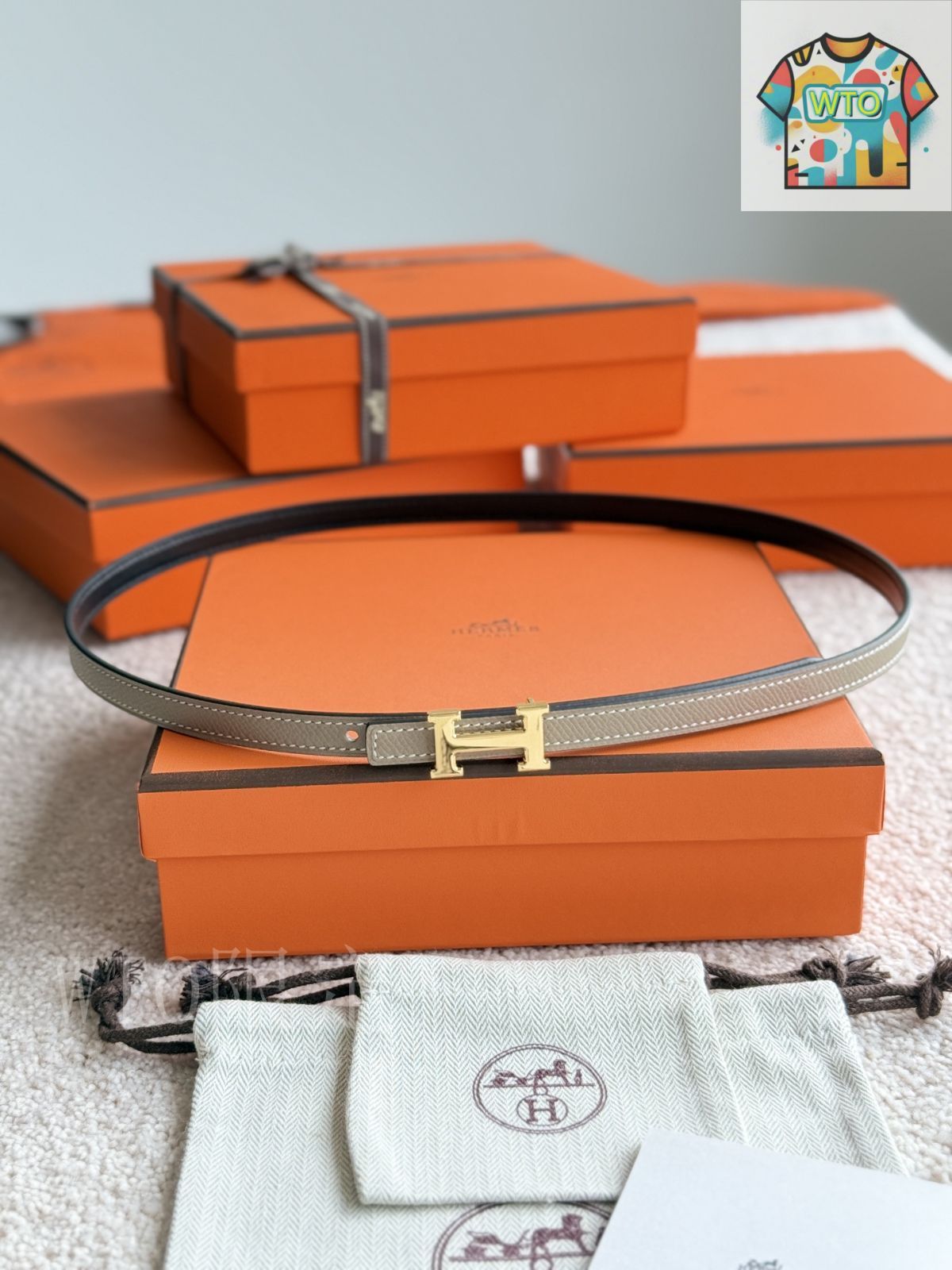 WTO通販 Herm s エルメス Mini 5382 レディースベルト-WTO輸入-WZT44