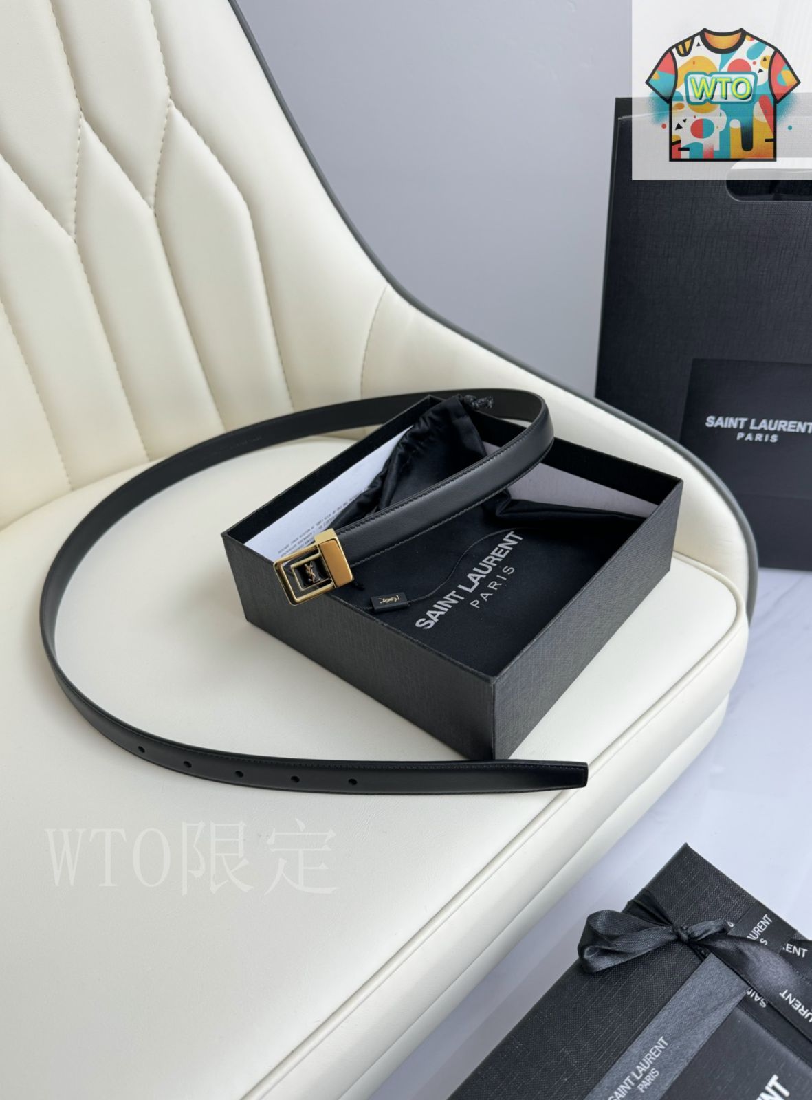 WTO通販 Saint Laurent サンローラン レディースベルト-WTO輸入-ILX64