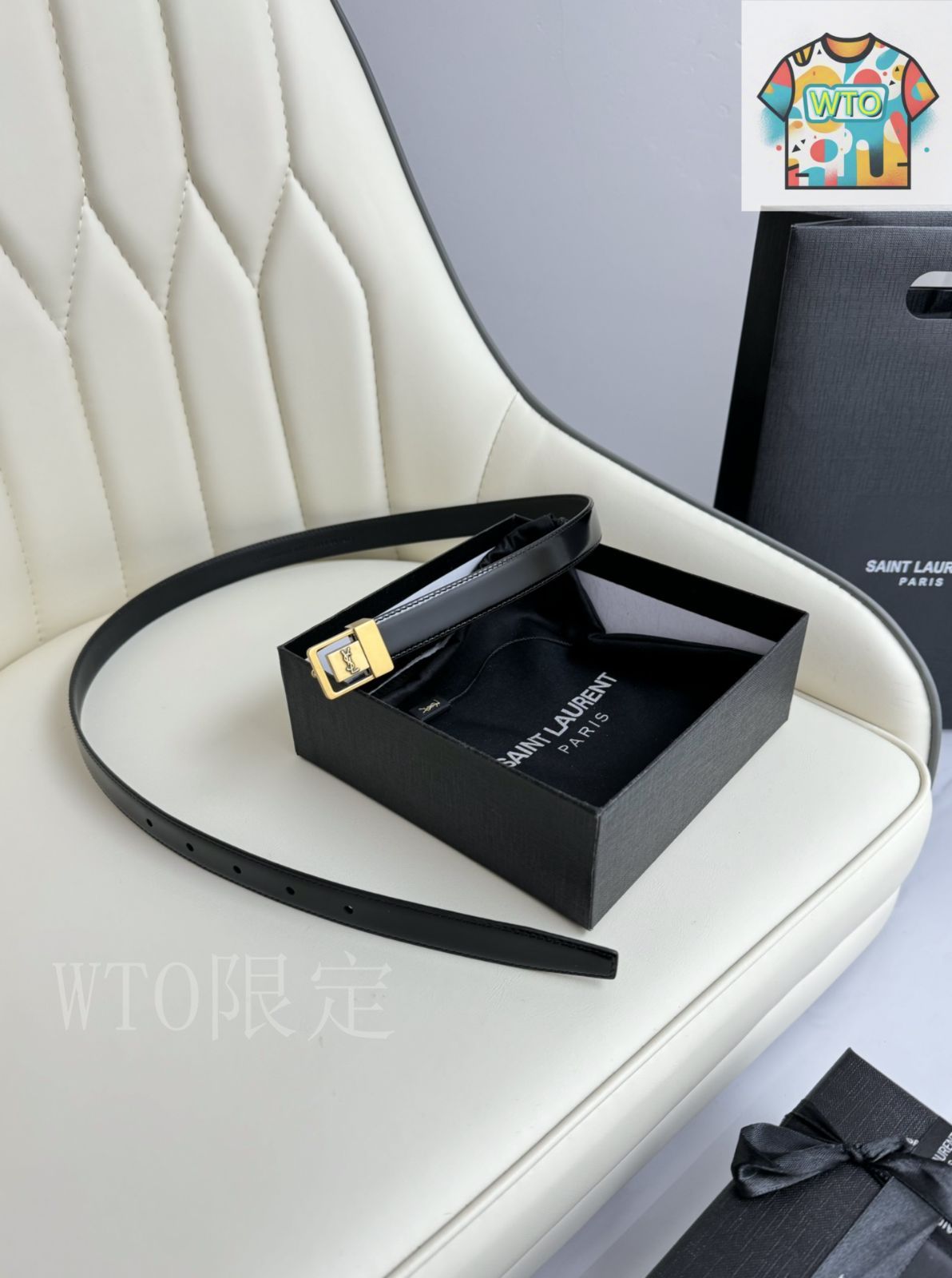 WTO通販 Saint Laurent サンローラン レディースベルト-WTO輸入-ISK63