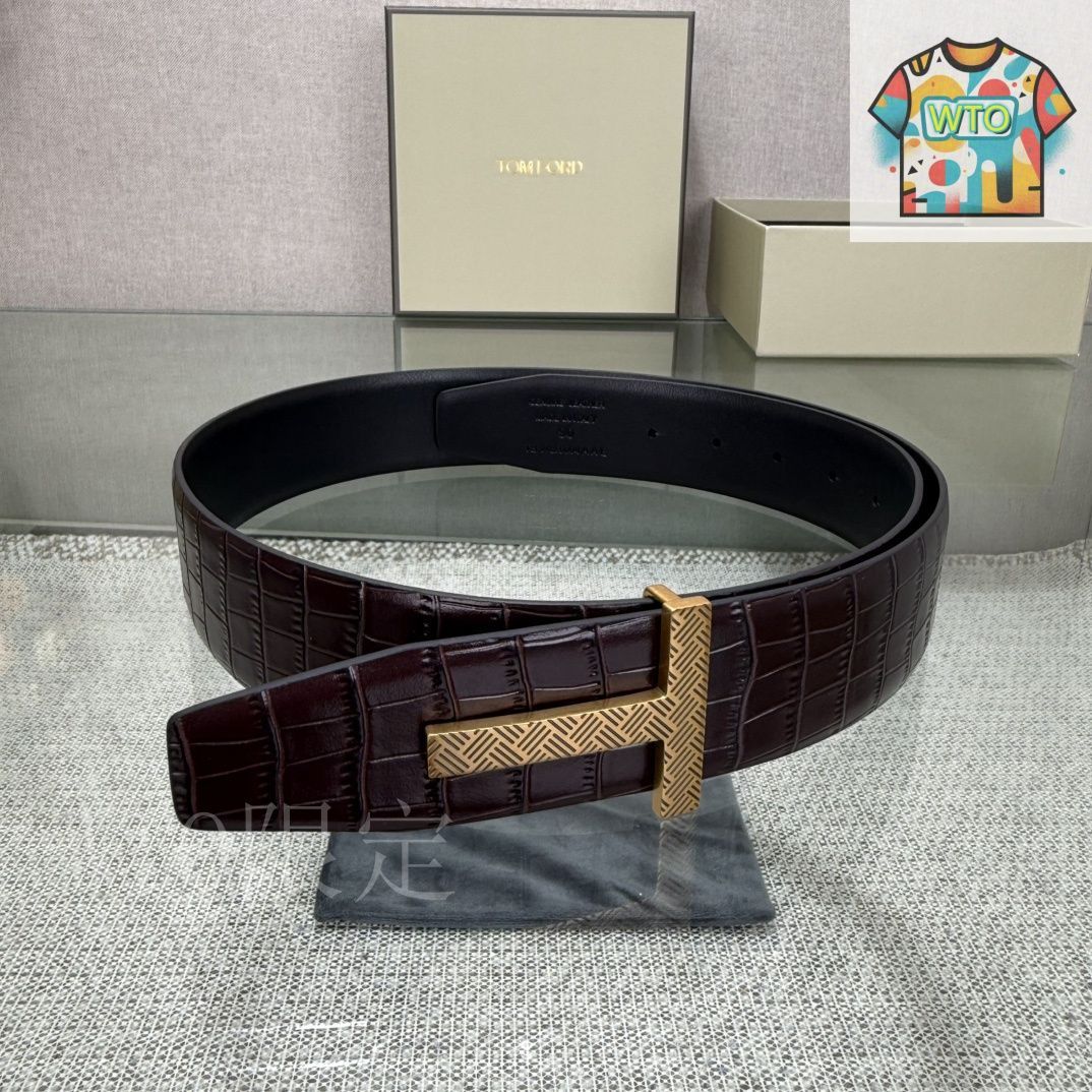 WTO通販 Tom Ford トムフォード ダブルフェイスベルト-WTO輸入-QPC95