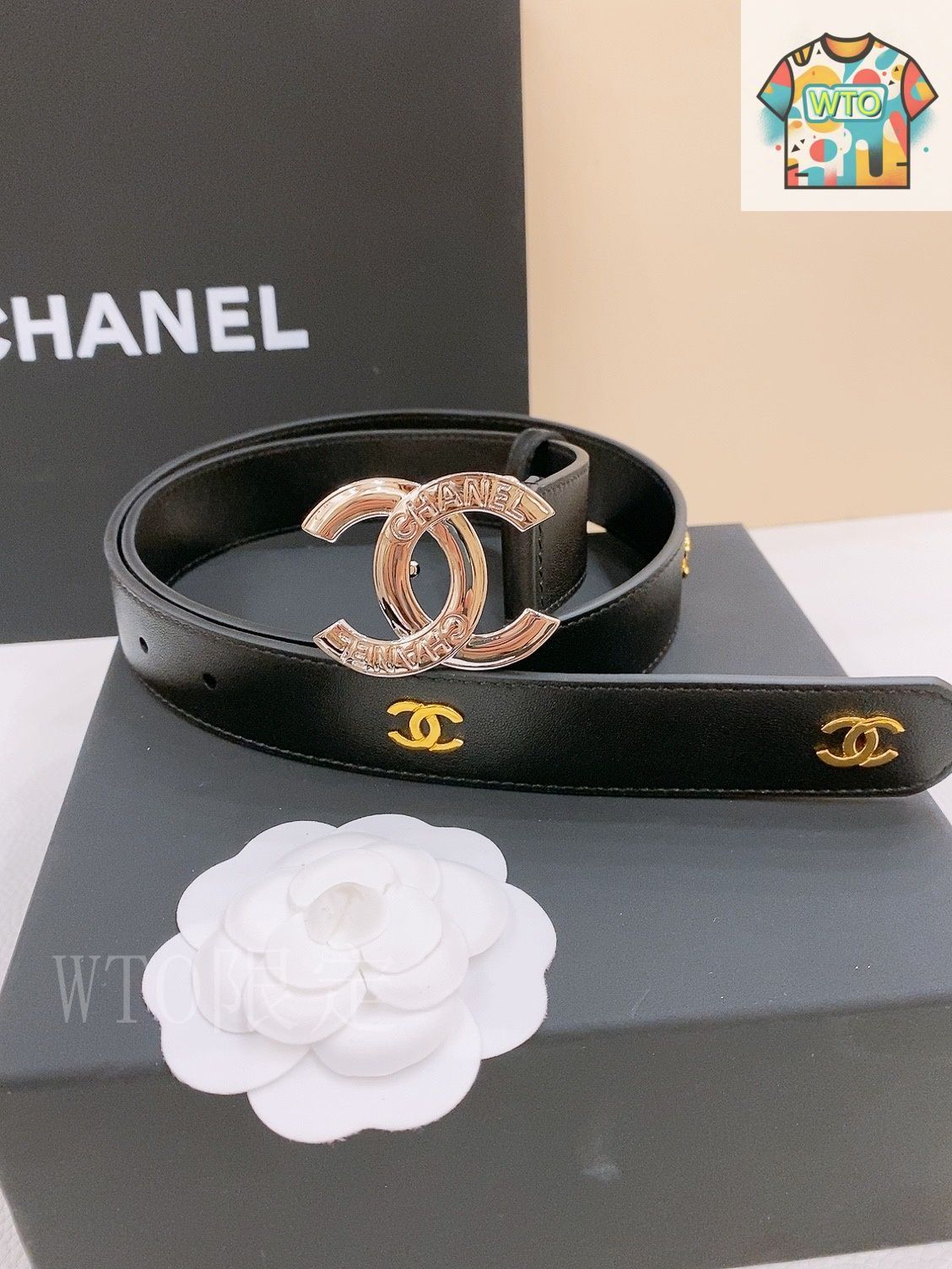 WTO通販 Chanel シャネル クラシックベルト-WTO輸入-GAB20