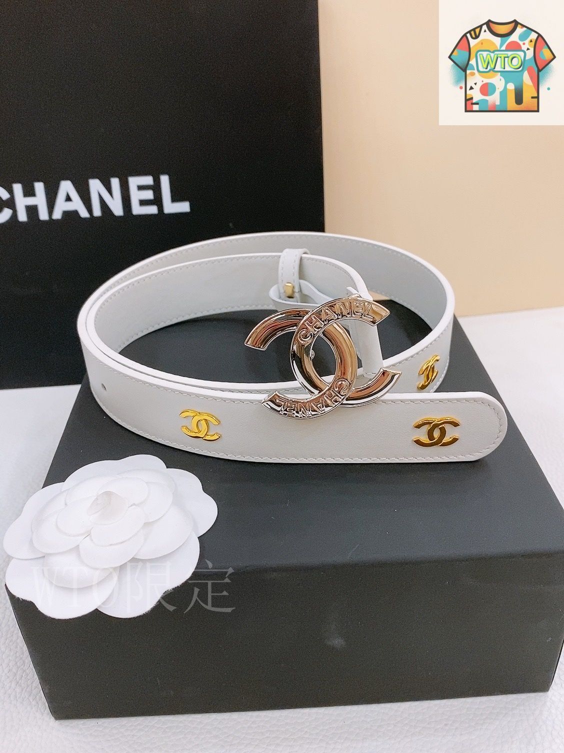 WTO通販 Chanel シャネル クラシックベルト-WTO輸入-PCS85