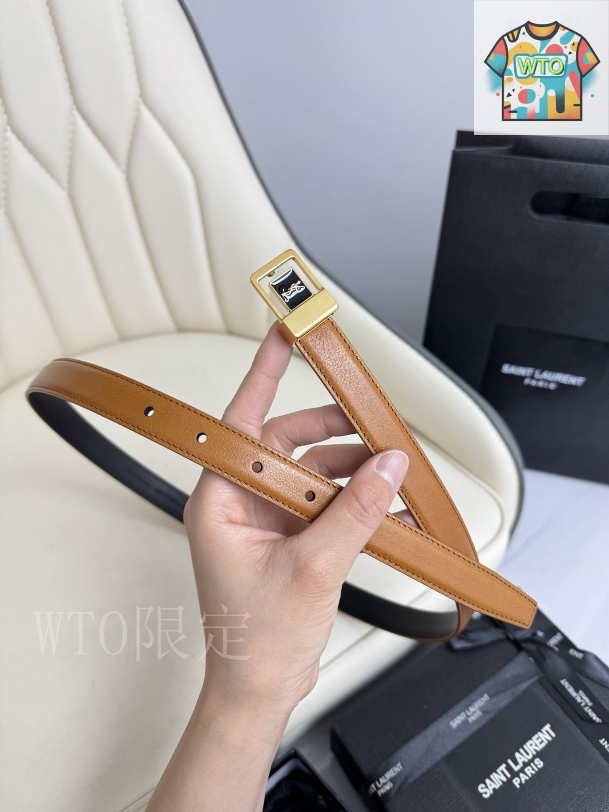 WTO通販 Saint Laurent サンローラン レディースベルト-WTO輸入-PVQ 42