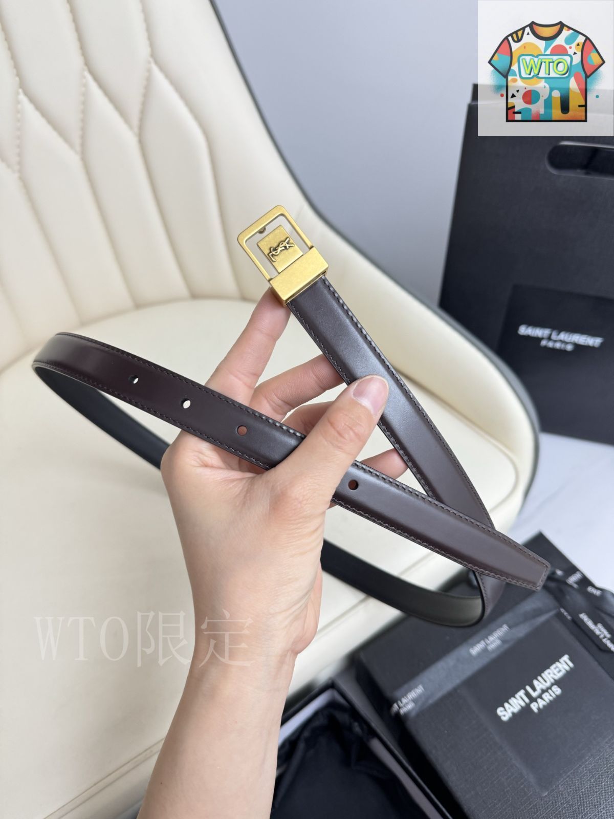  WTO通販 Saint Laurent サンローラン レディースベルト-WTO輸入-PXH 62 ベルト 小物