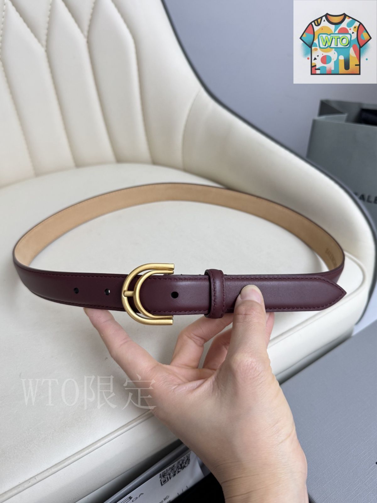  WTO通販 Balenciaga バレンシアガ レディース メンズ ベルト WTO輸入 QZN 50 ベルト 小物