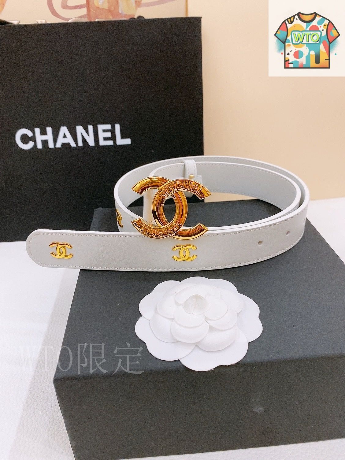 今日 Chanel シャネル クラシックベルト