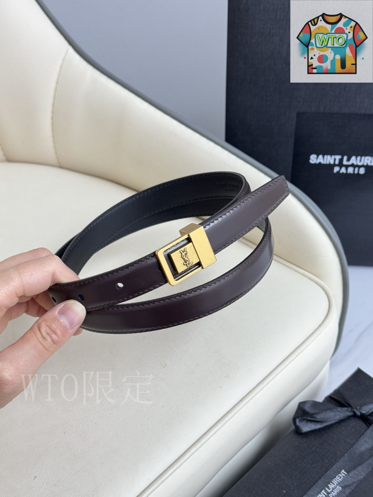 WTO通販 Saint Laurent サンローラン レディースベルト-WTO輸入-PXH 62