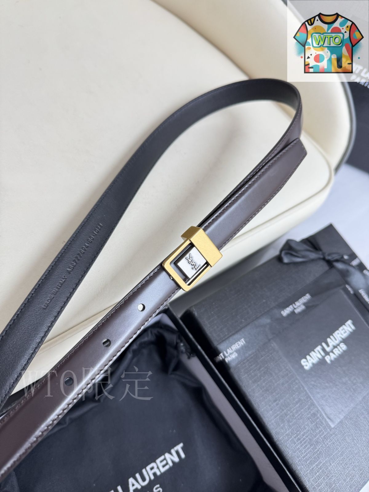 サンローラン レディースベルト-WTO輸入-GOM