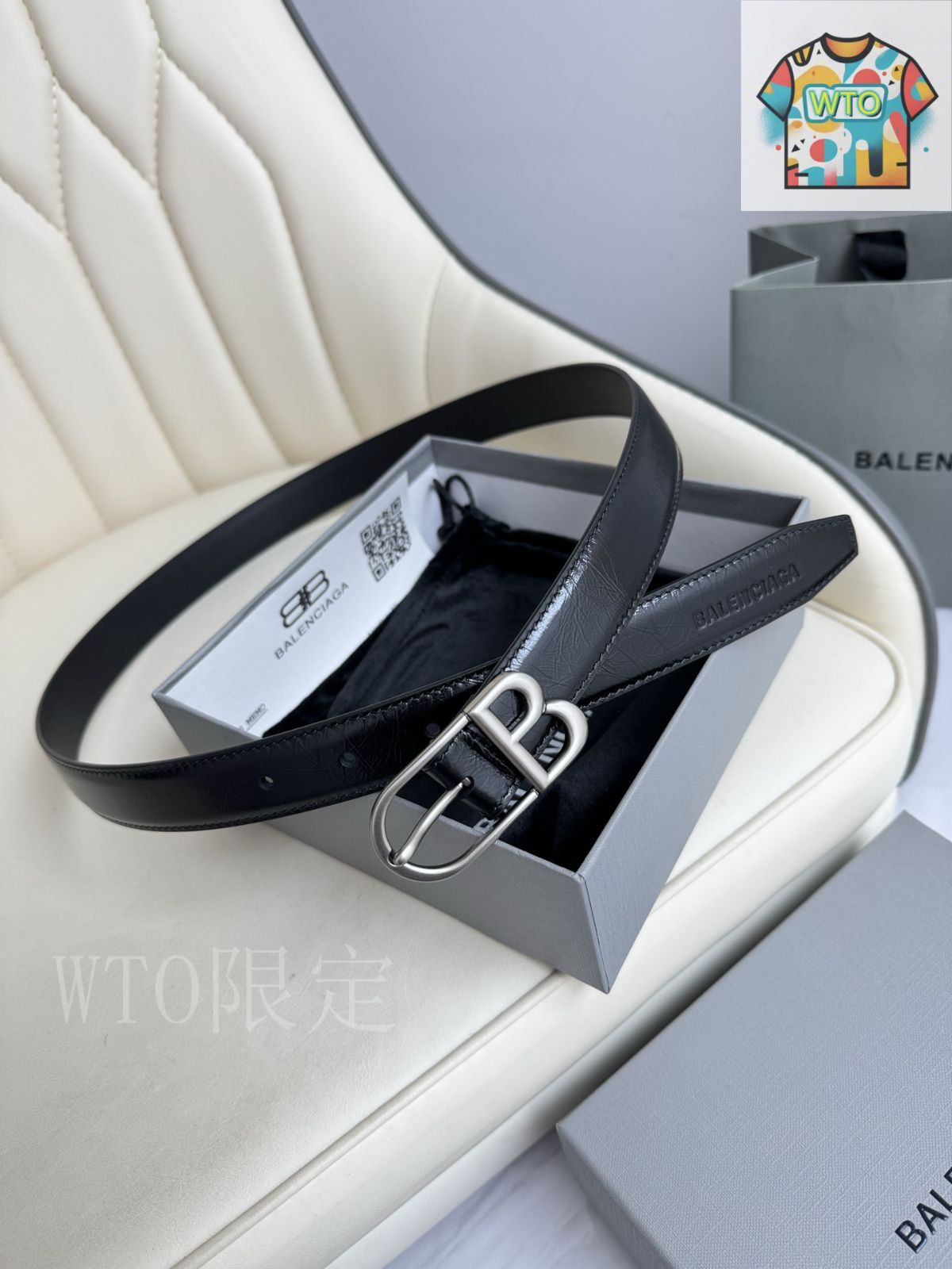 WTO通販 Balenciaga バレンシアガ レザーベルト-WTO輸入-TJO 99