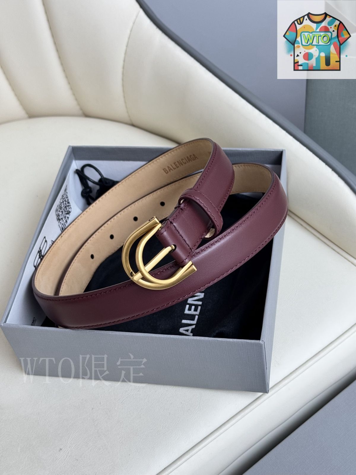 WTO通販 Balenciaga バレンシアガ レディース メンズ ベルト-WTO輸入-QZN50