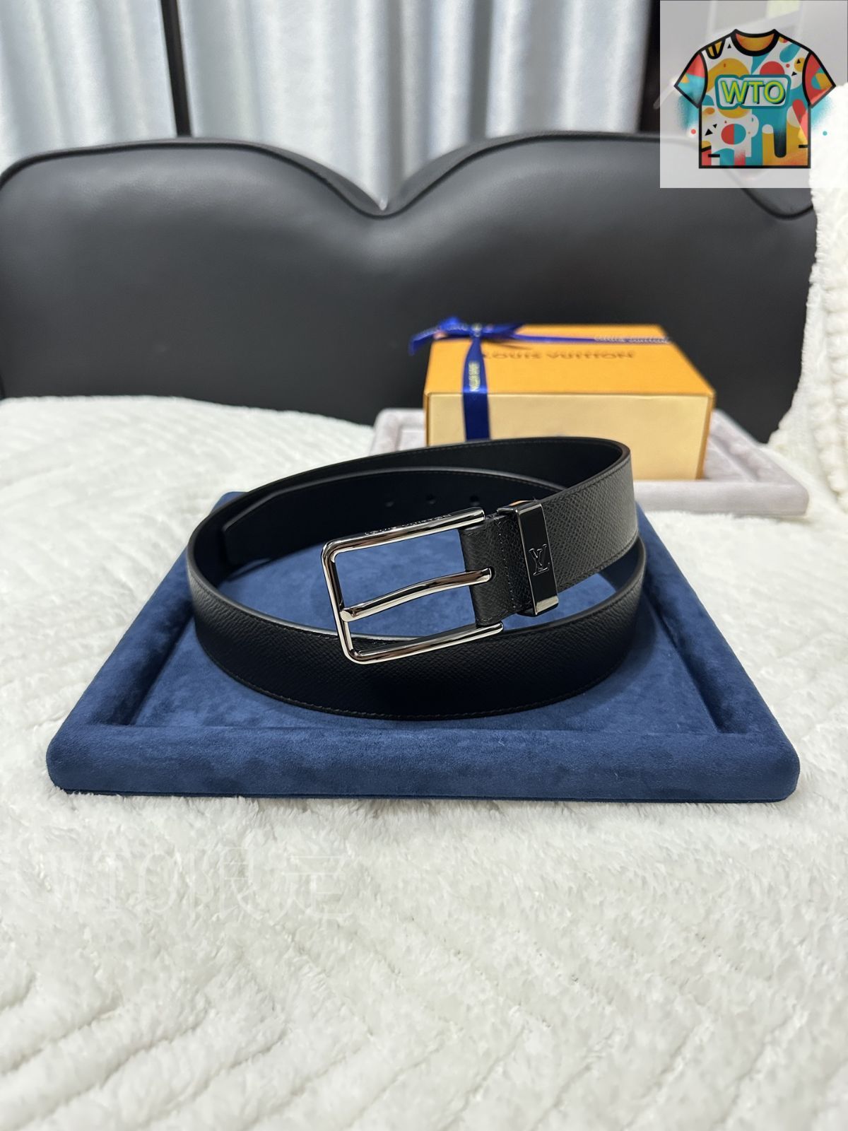 今日 Louis Vuitton ルイヴィトン レザーベルト-1