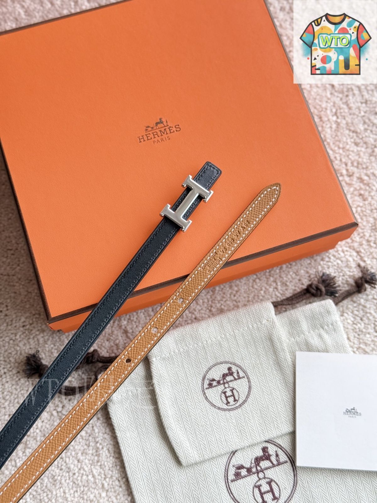  今日 Herm s エルメス Mini 5382 レディースベルト ベルト 小物