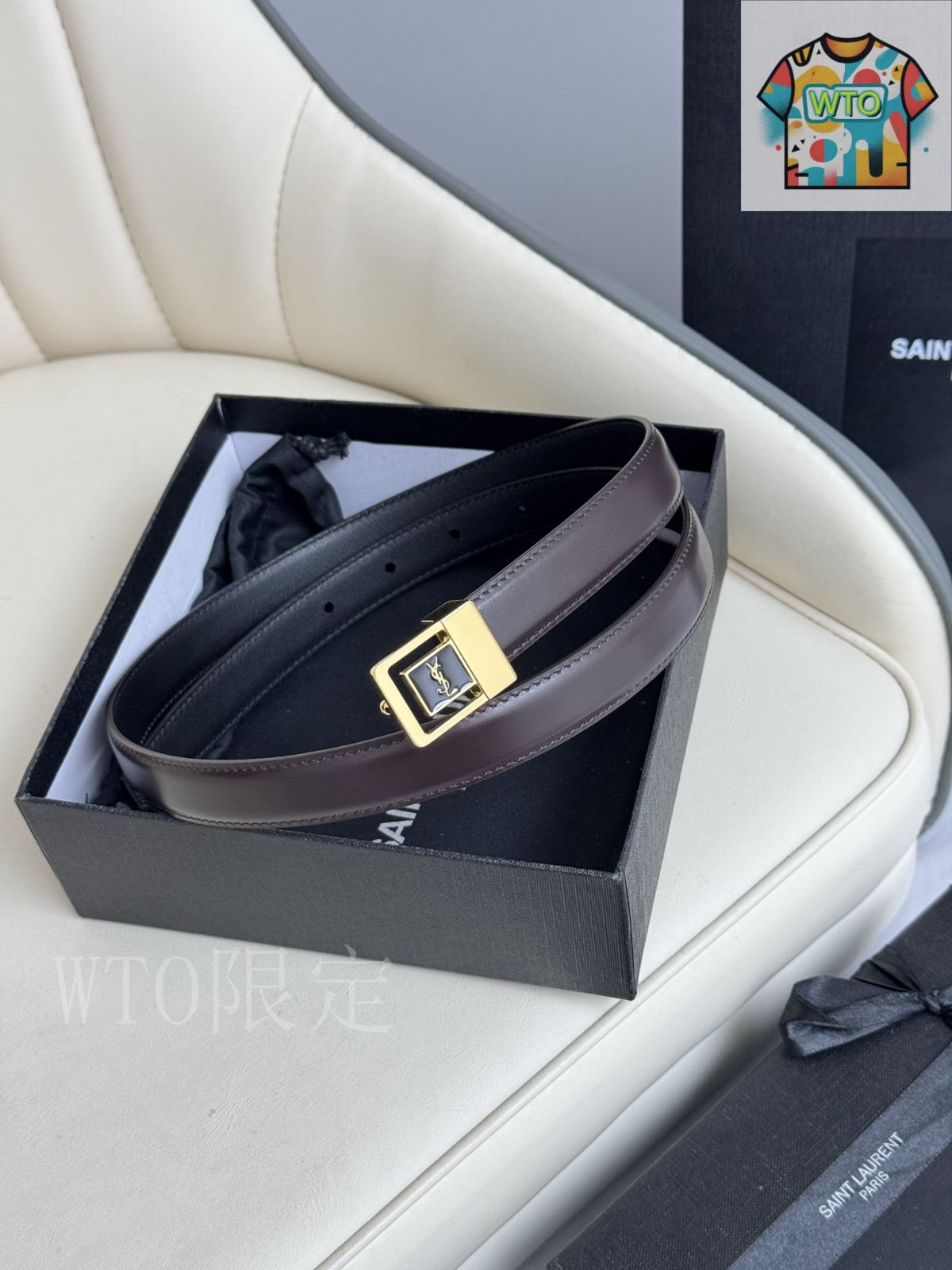 WTO通販 Saint Laurent サンローラン レディースベルト-WTO輸入-KWF57