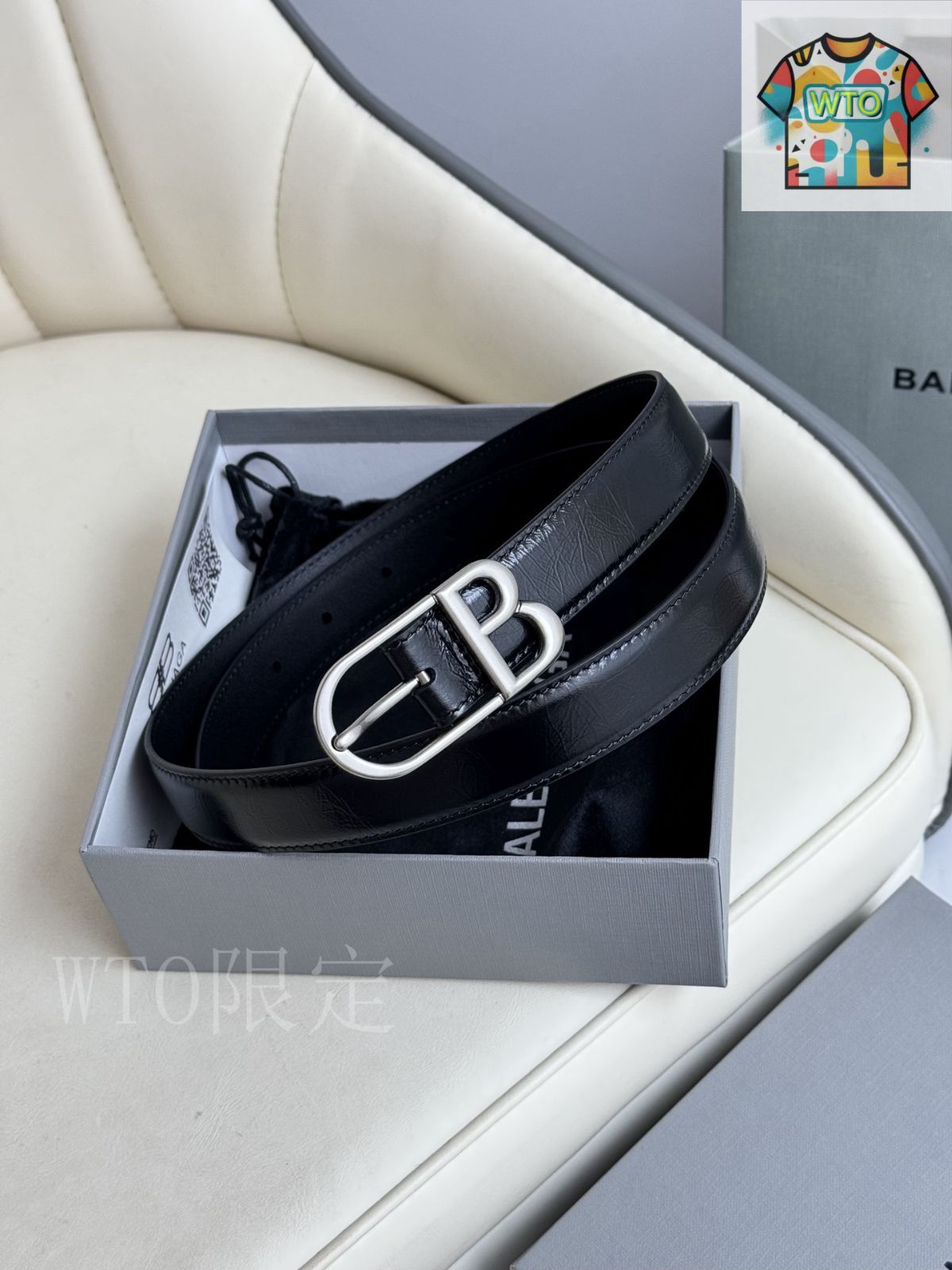 WTO通販 Balenciaga バレンシアガ レザーベルト-WTO輸入-TJO99