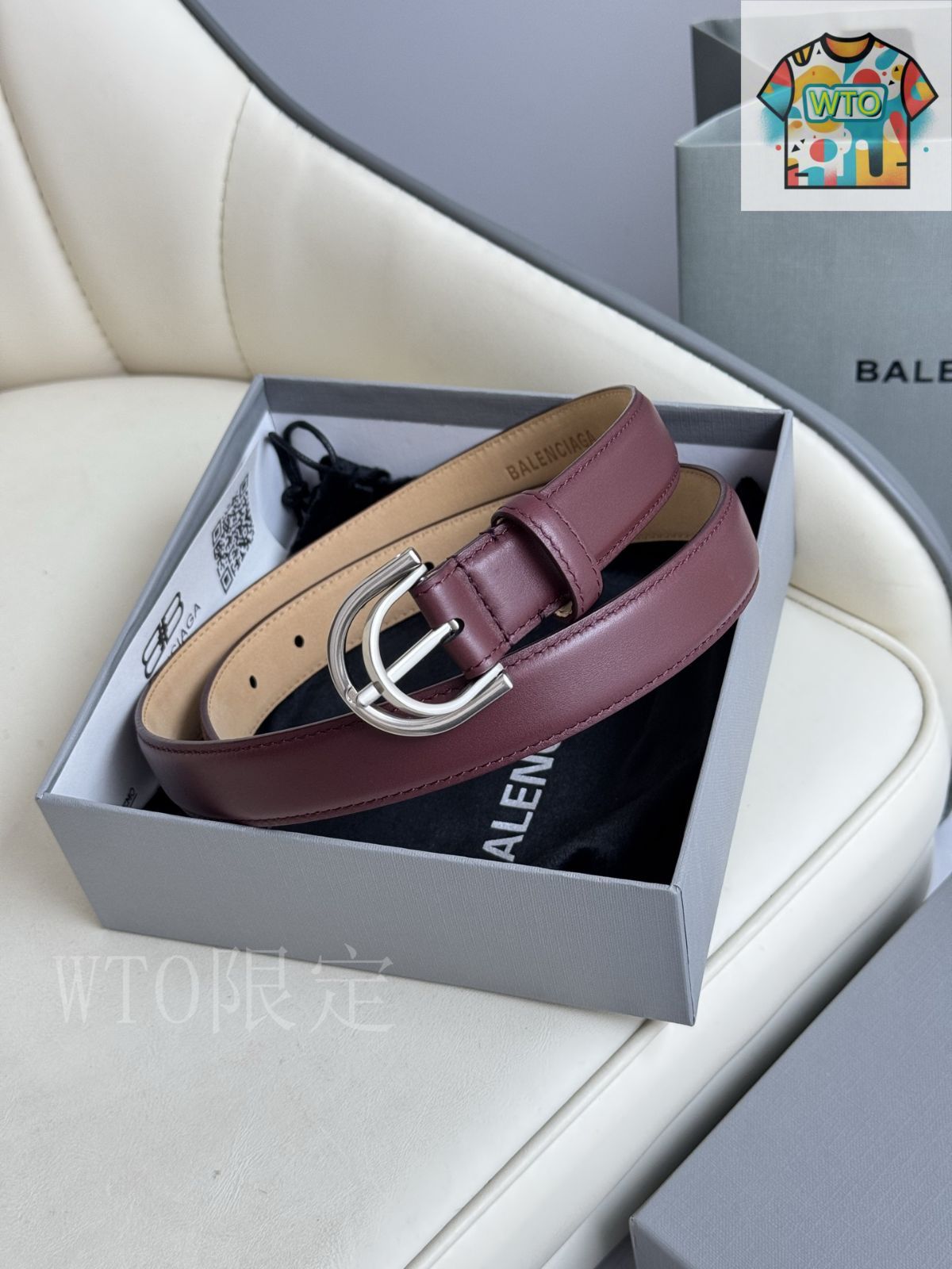 WTO通販 Balenciaga バレンシアガ レディース メンズ ベルト-WTO輸入-EZT17