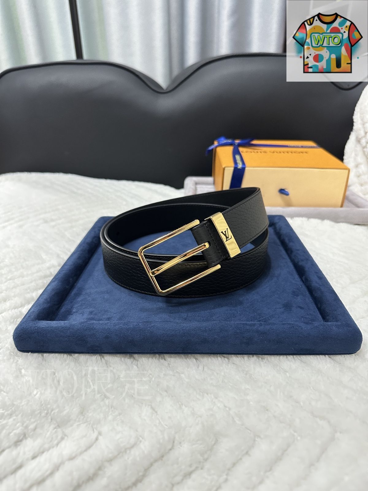 WTO通販 Louis Vuitton ルイヴィトン レザーベルト-WTO輸入-DHP22