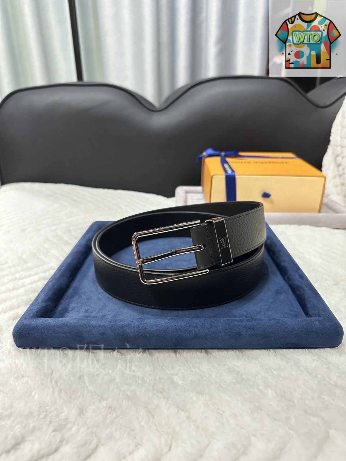 WTO通販 Louis Vuitton ルイヴィトン レザーベルト-WTO輸入-OUJ89