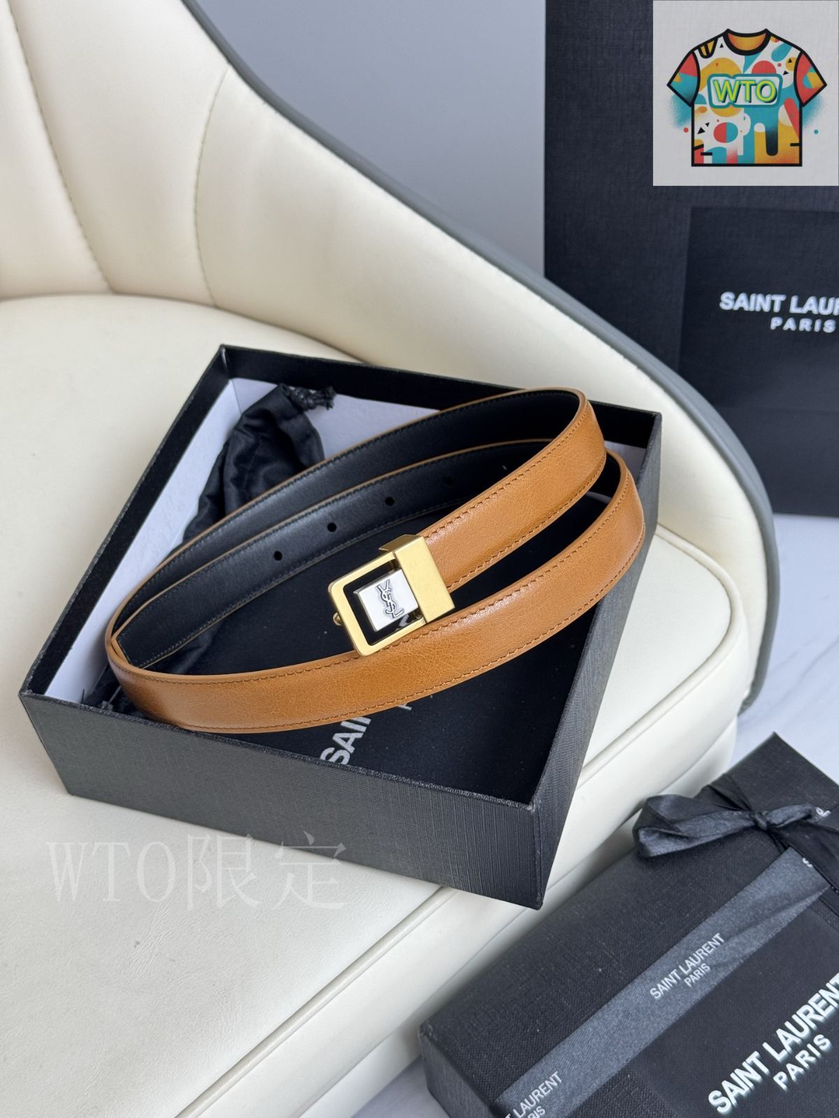 WTO通販 Saint Laurent サンローラン レディースベルト-WTO輸入-UPA96