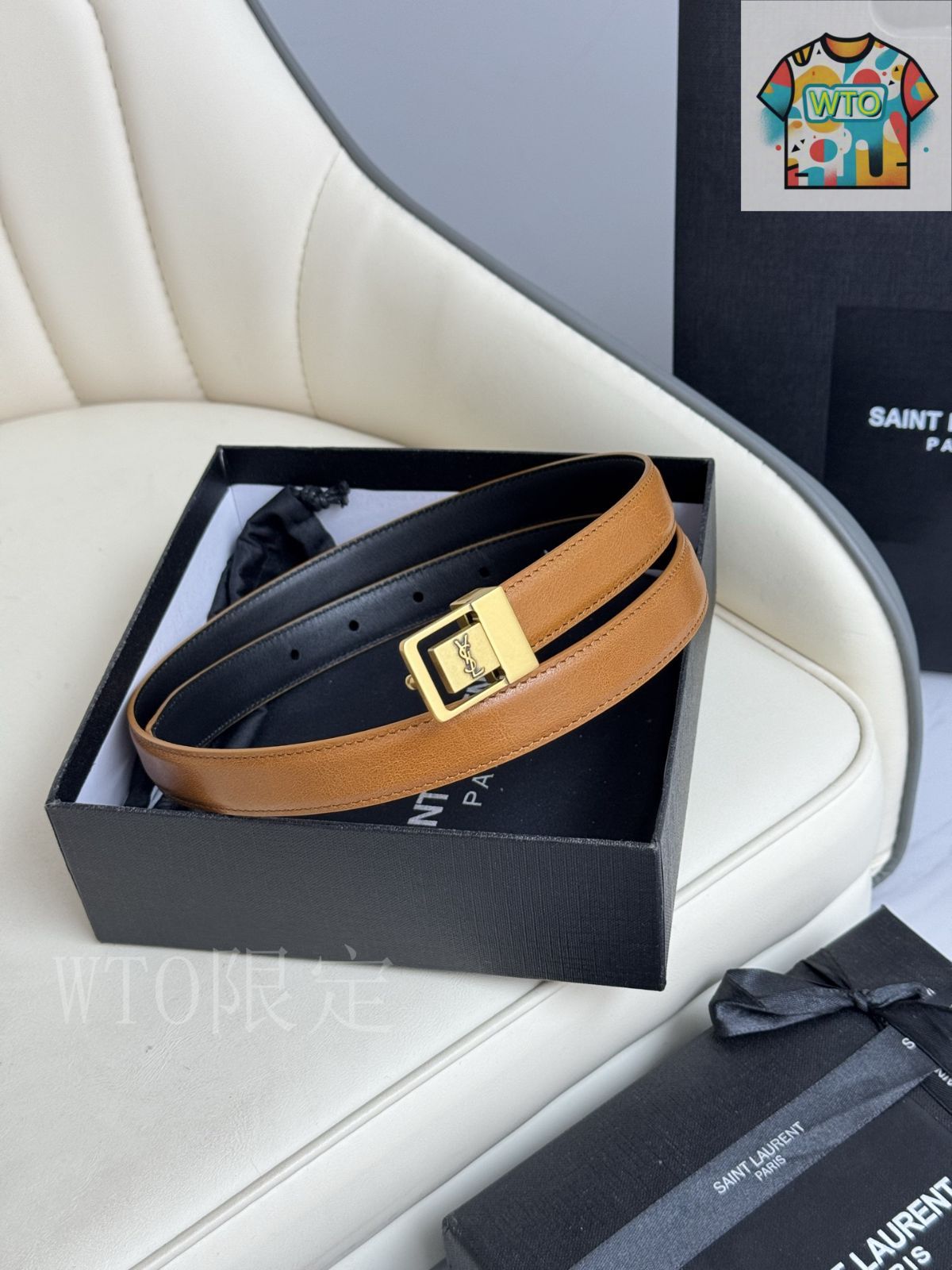 WTO通販 Saint Laurent サンローラン レディースベルト-WTO輸入-TFL 02