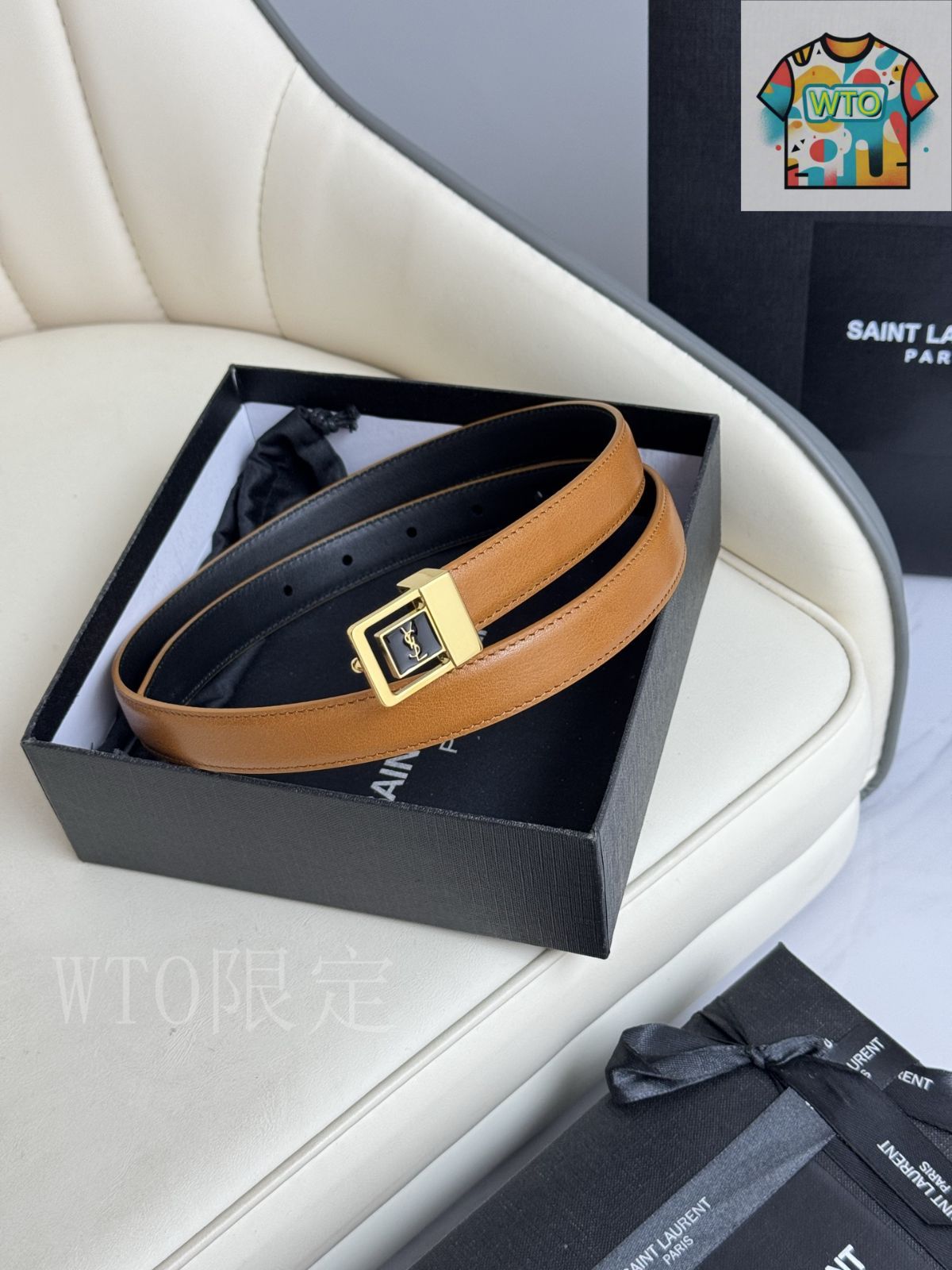 WTO通販 Saint Laurent サンローラン レディースベルト-WTO輸入-PVQ42