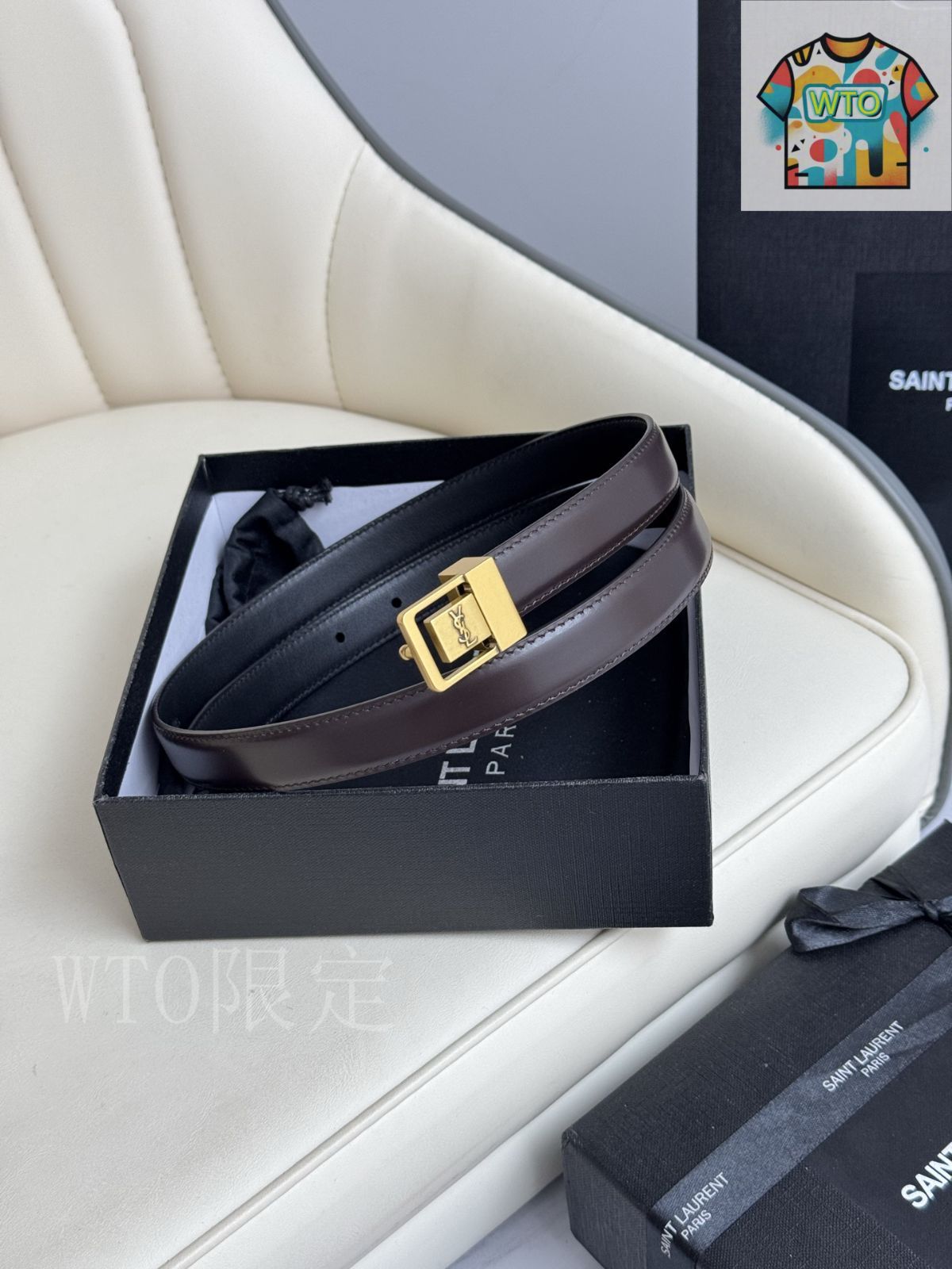 WTO通販 Saint Laurent サンローラン レディースベルト-WTO輸入-PXH62