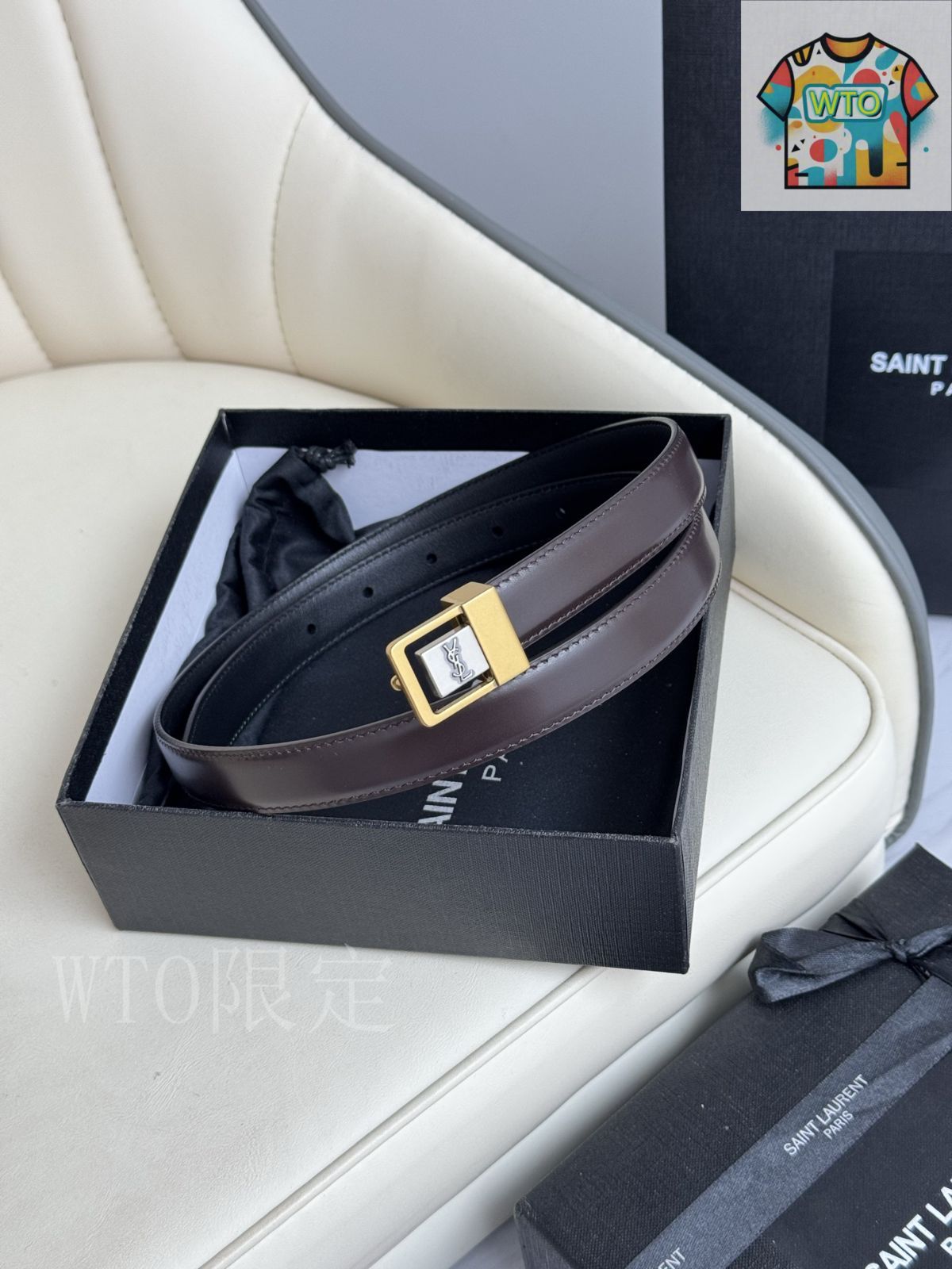 WTO通販 Saint Laurent サンローラン レディースベルト-WTO輸入-GOM03