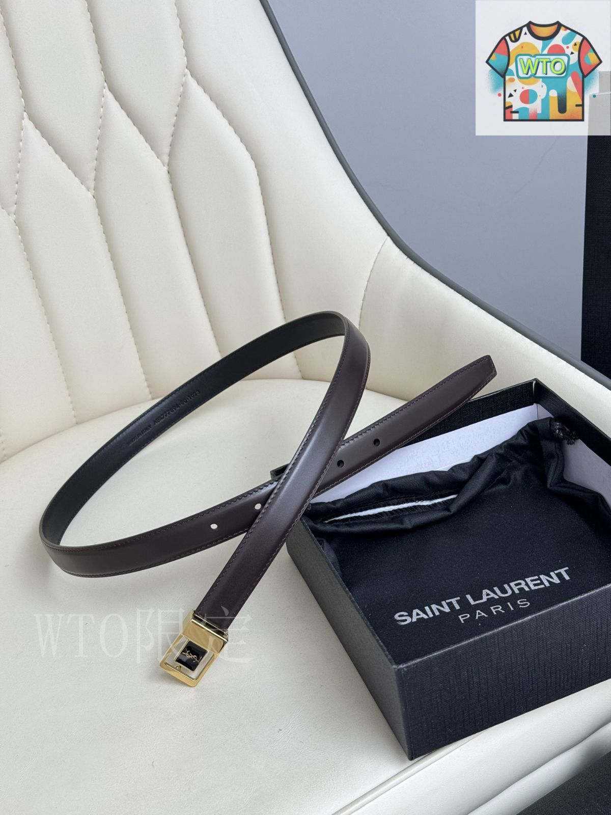 サンローラン レディースベルト-WTO輸入-KWF