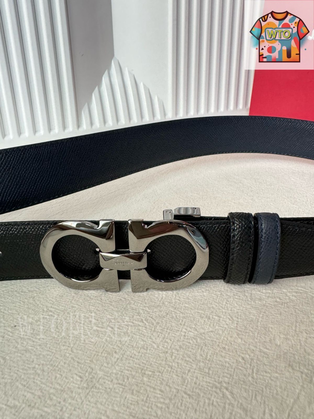 WTO通販 Salvatore Ferragamo サルヴァトーレ フェラガモ メンズベルト-WTO輸入-MCU44