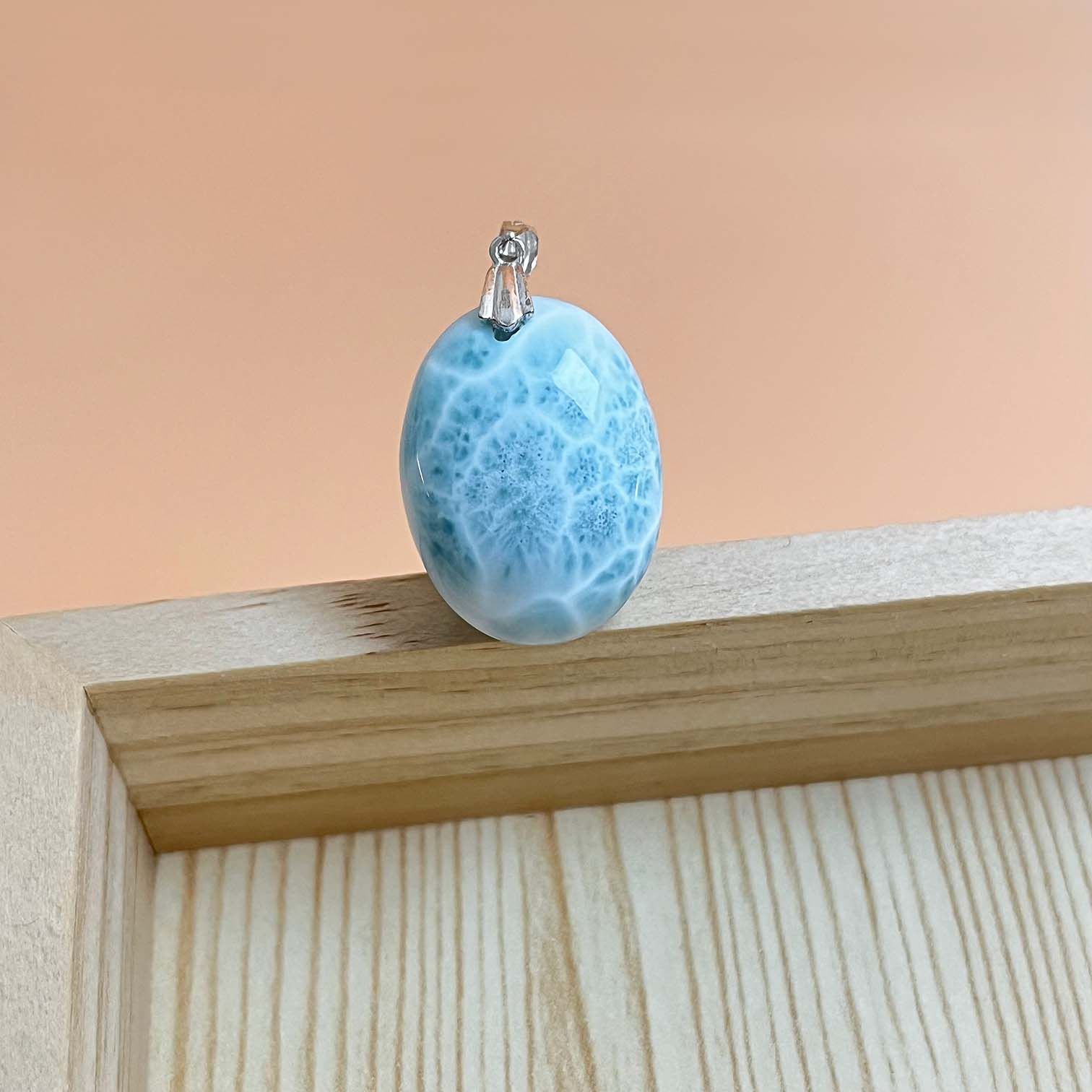  EU製 ラリマーペンダント パワーストーン 天然石 お守り プレゼント 約25 6 19 3 11 2 mm ZB 9707 その他 アクセサリー