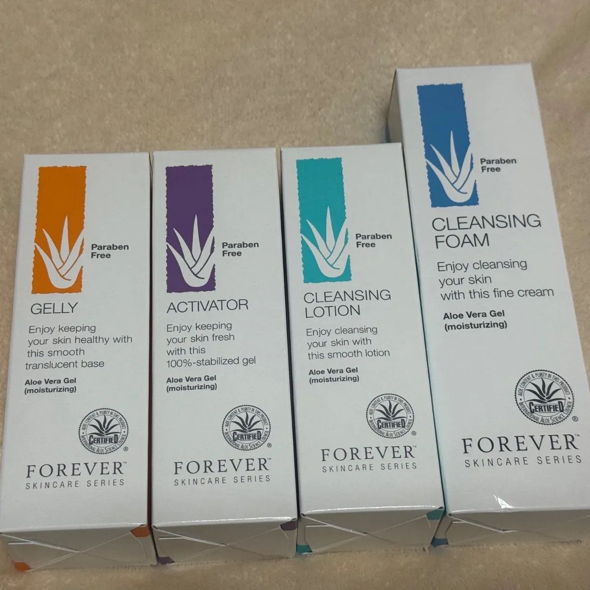 foreverスキンケアシリーズ4本セット