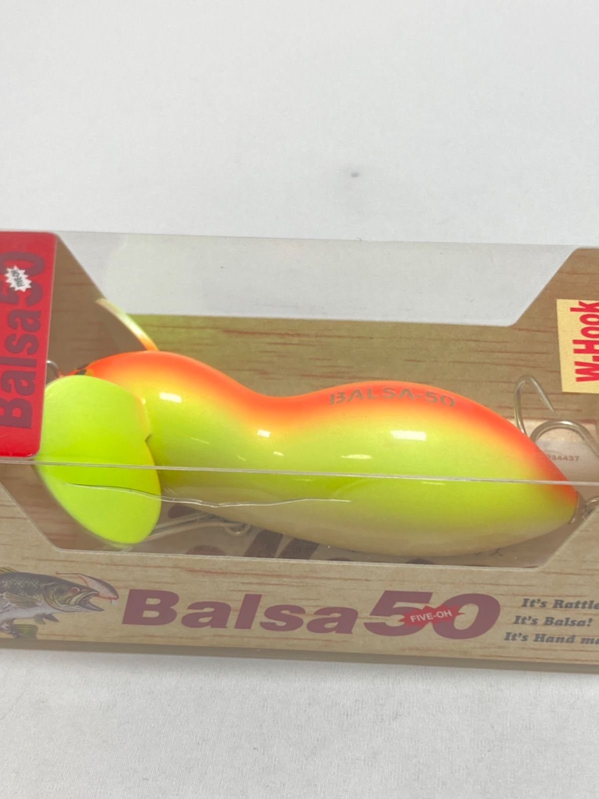 フィッシング Balsa 50 W-Hook Model