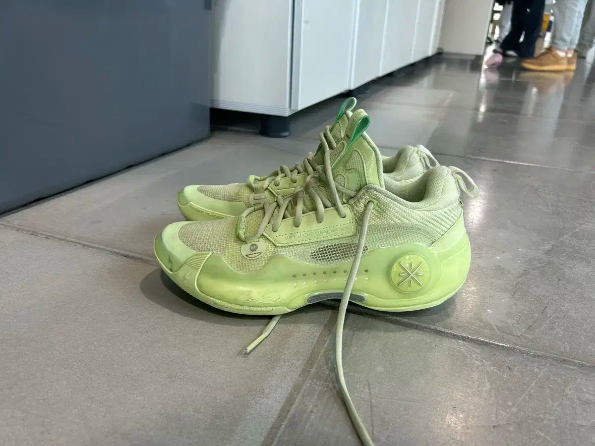 LI-NING リーニン ウェイ オブ ウェイド 10 グリーン バスケシューズ