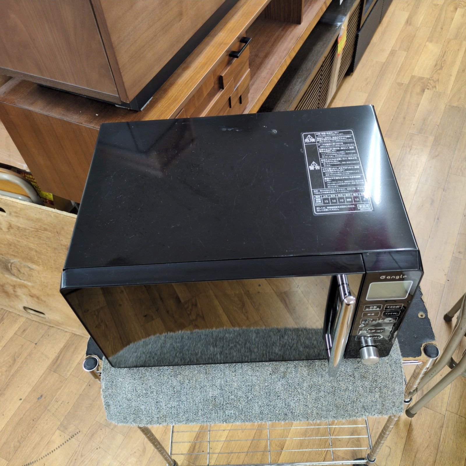 222 天板と庫内キズ使用感