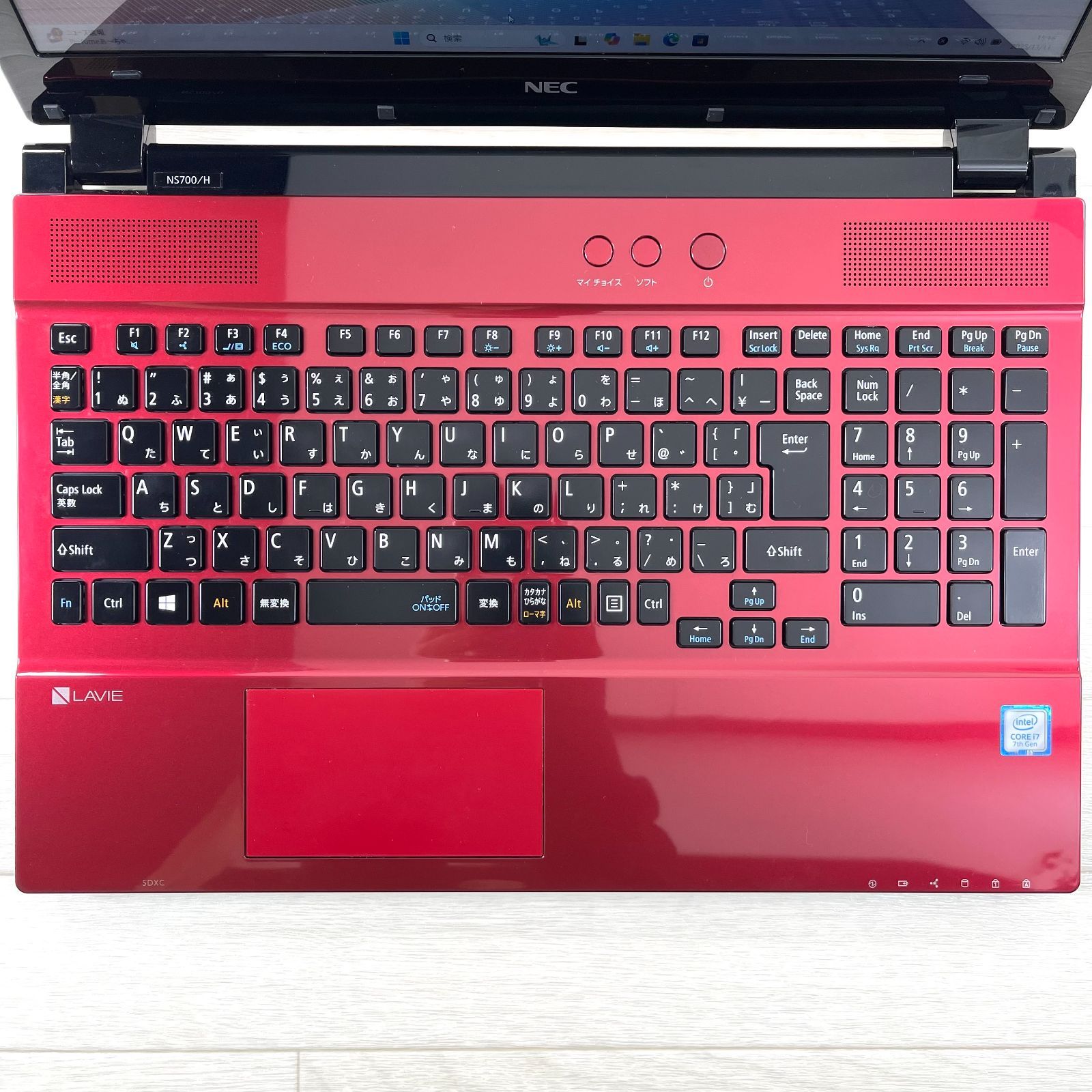 NEC LAVIE 第7世代 i7 新品SSD512GB メモリ16 NS700/H ノートパソコン