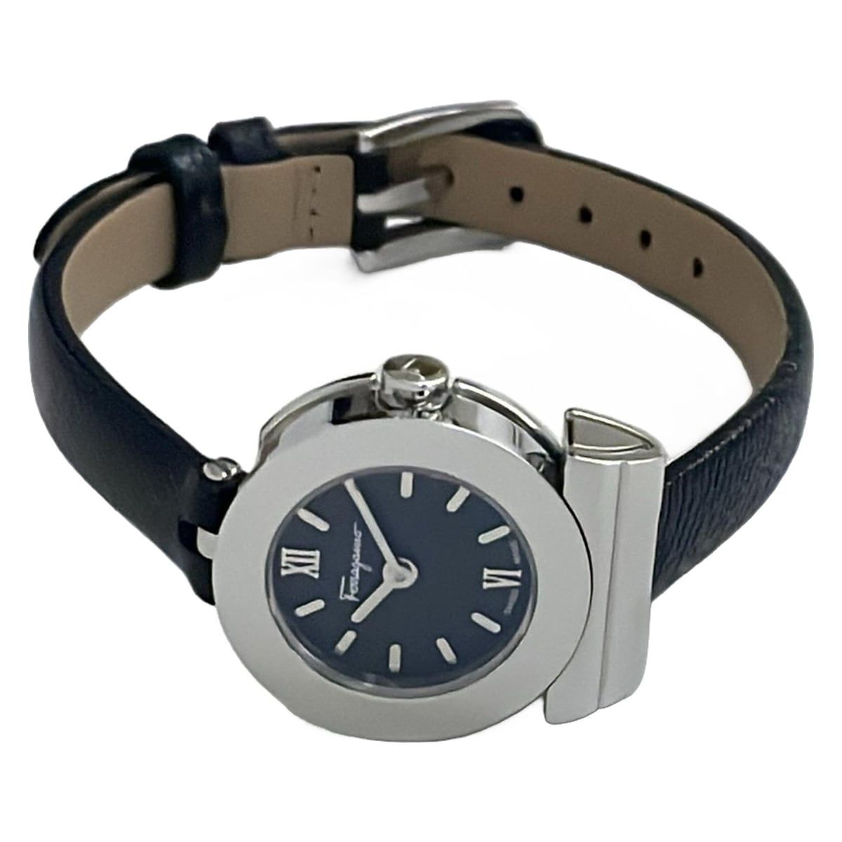 SalvatoreFerragamo フェラガモ 腕時計 - C 5-SfF 43 レディース 黒