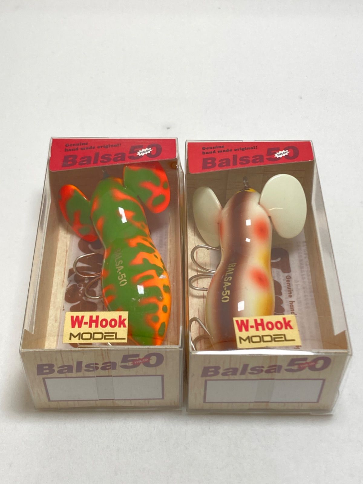 Balsa50 バルサ50 W-Hook model No.261 264 ラージマウス 2点セット ルアー
