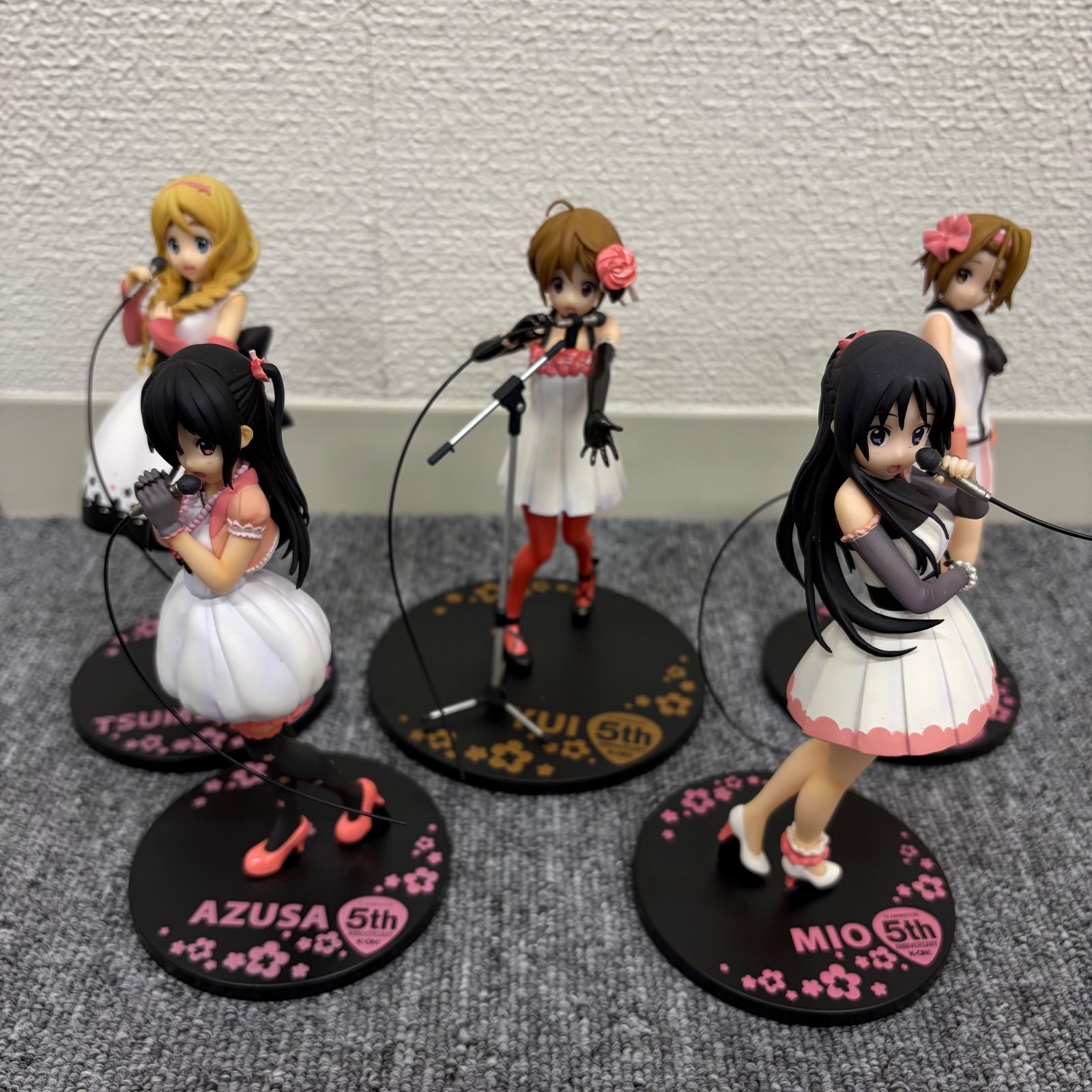 一番くじ けいおん 5thあにばーさりー 5種セット